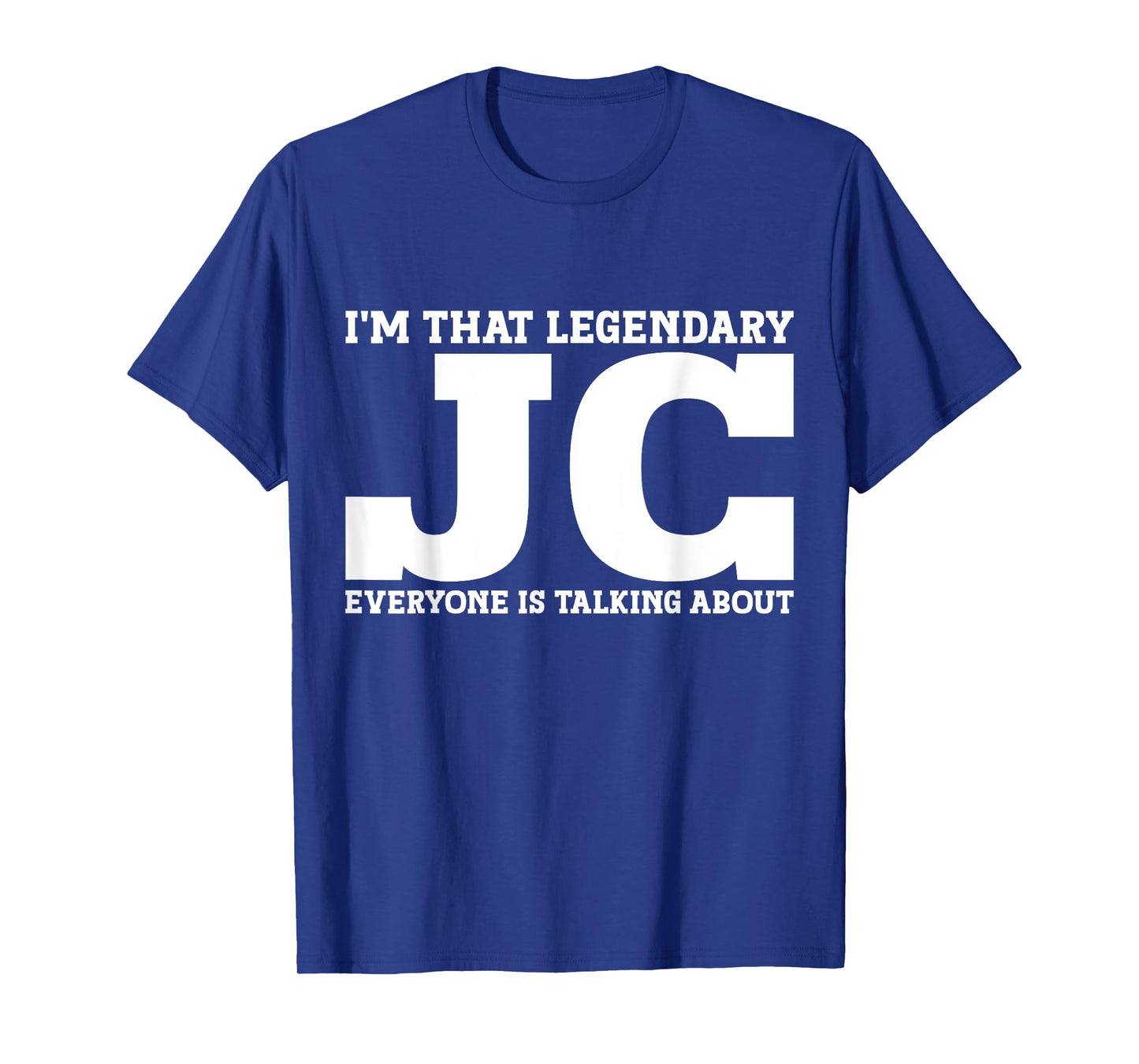 Jc Personal Name First Name Funny Jc T-Shirt