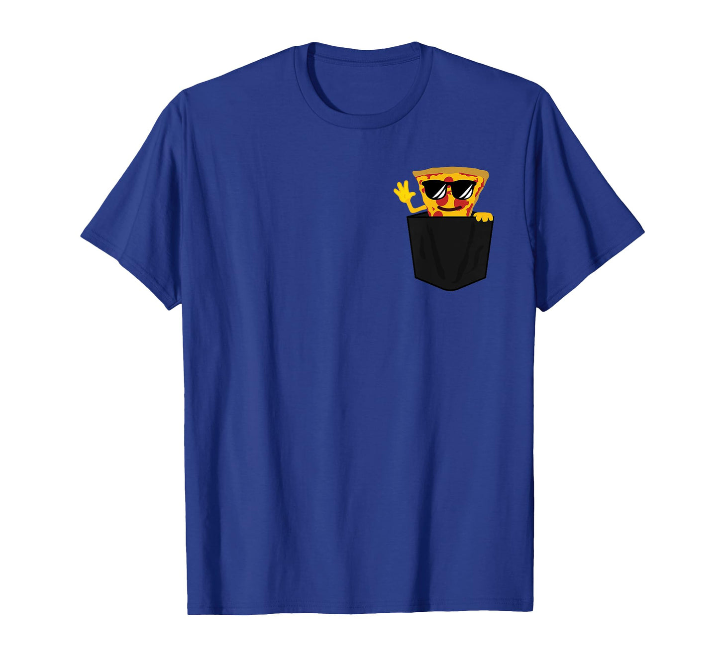 Funny Pizza Art For Men Women Foodie Pepperoni Pizza Lover T-Shirt