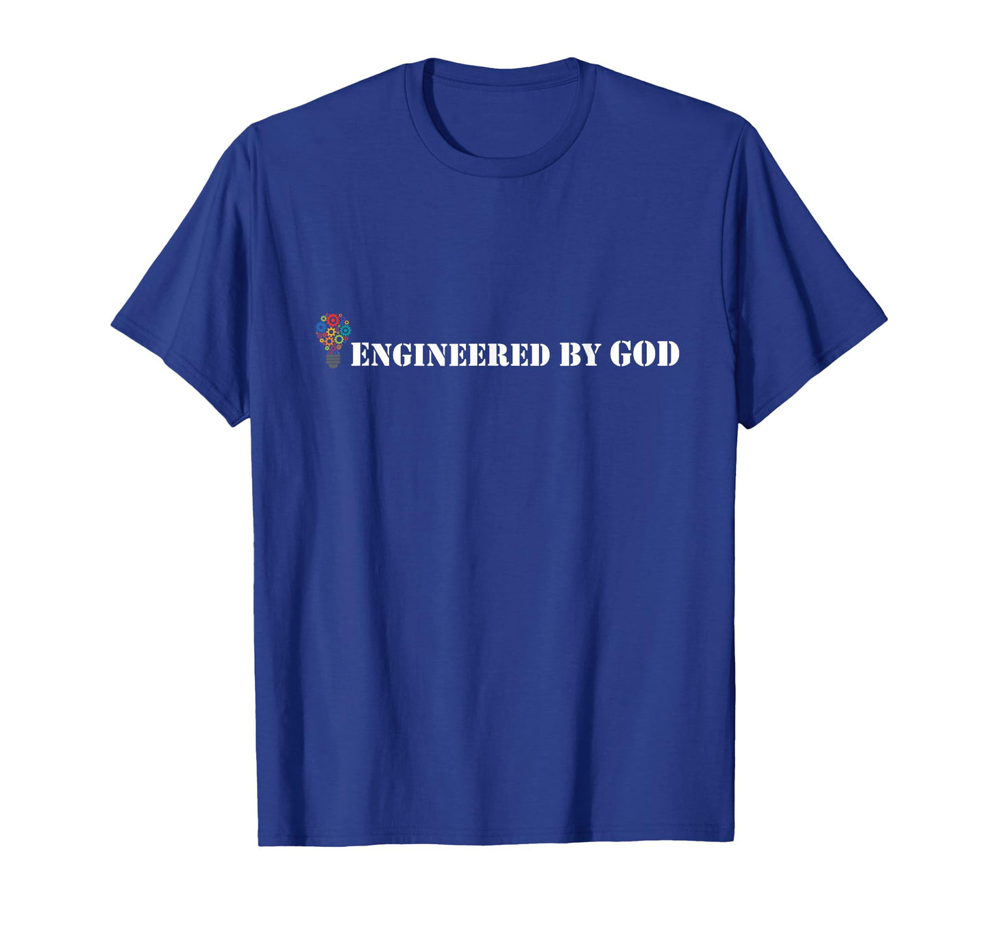 Engineered By God Design Christian Creation T-Shirts T-Shirt