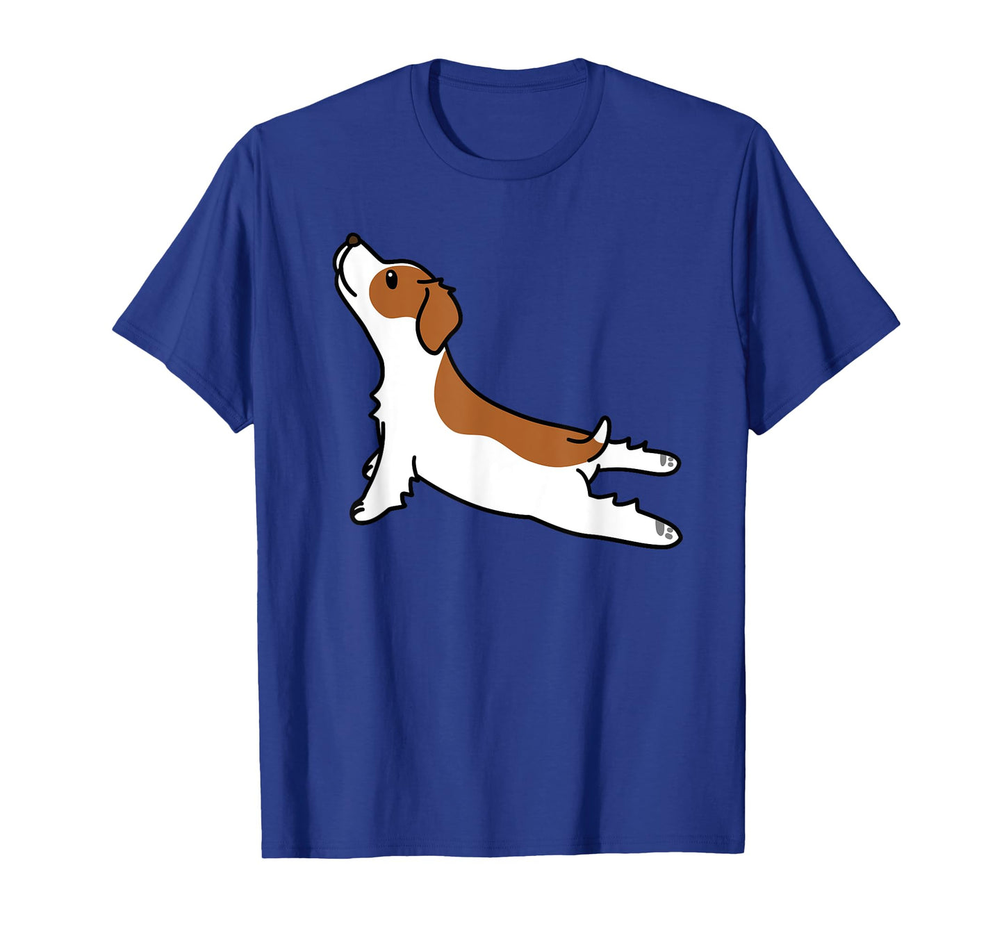 Epagneul Breton Yoga Pose Funny Dog Gift T-Shirt