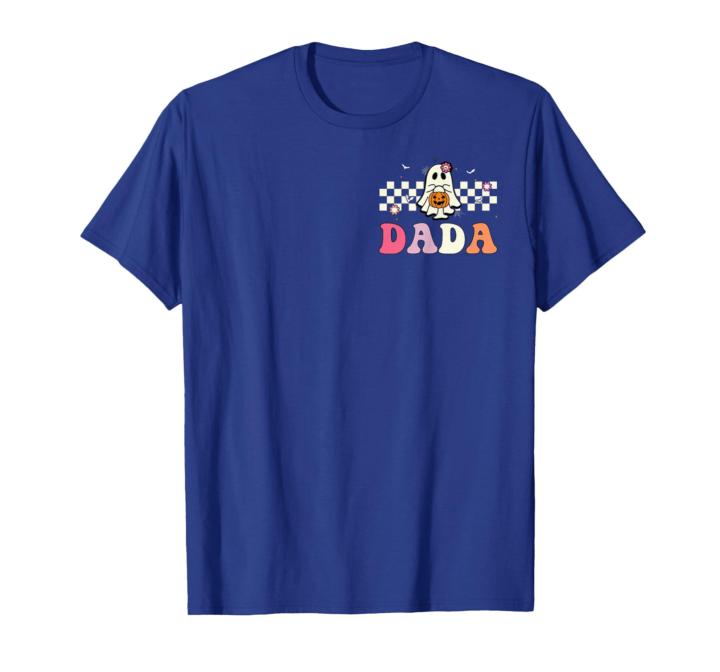 Dada Ghost Boo One Spooky Dad First Halloween Birthday Boy T-Shirt