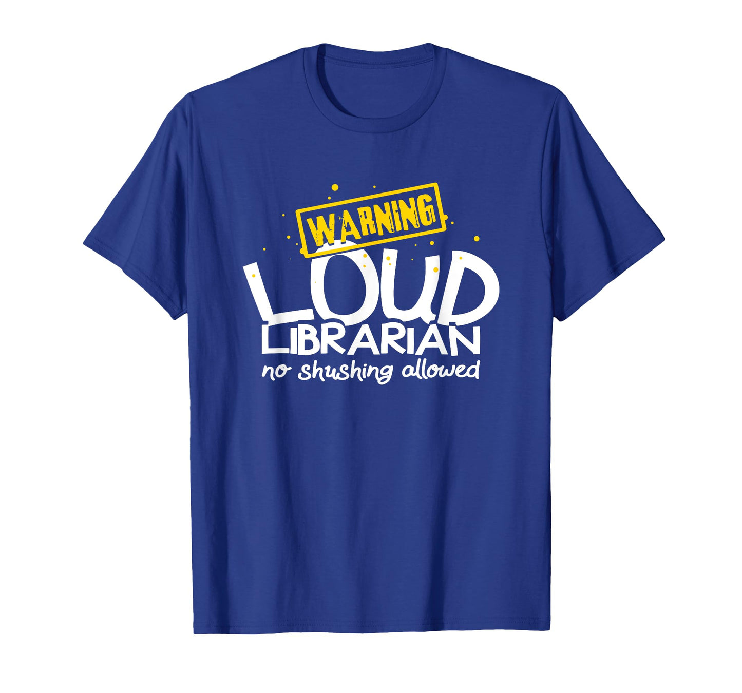 Warning Loud Librarian Library Bookkeeper Book reading T-Shirt