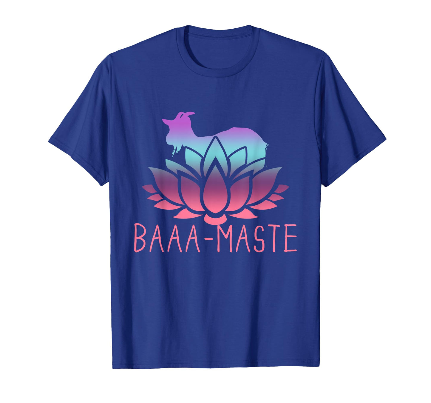 Baaa-maste Goat Yoga Namaste Spiritual Meditation Om Nayah T-Shirt