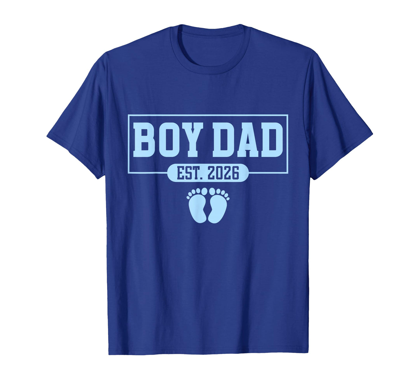 Men boy Dad Est 2026 Newborn Daddy Father Baby boy Son T-Shirt