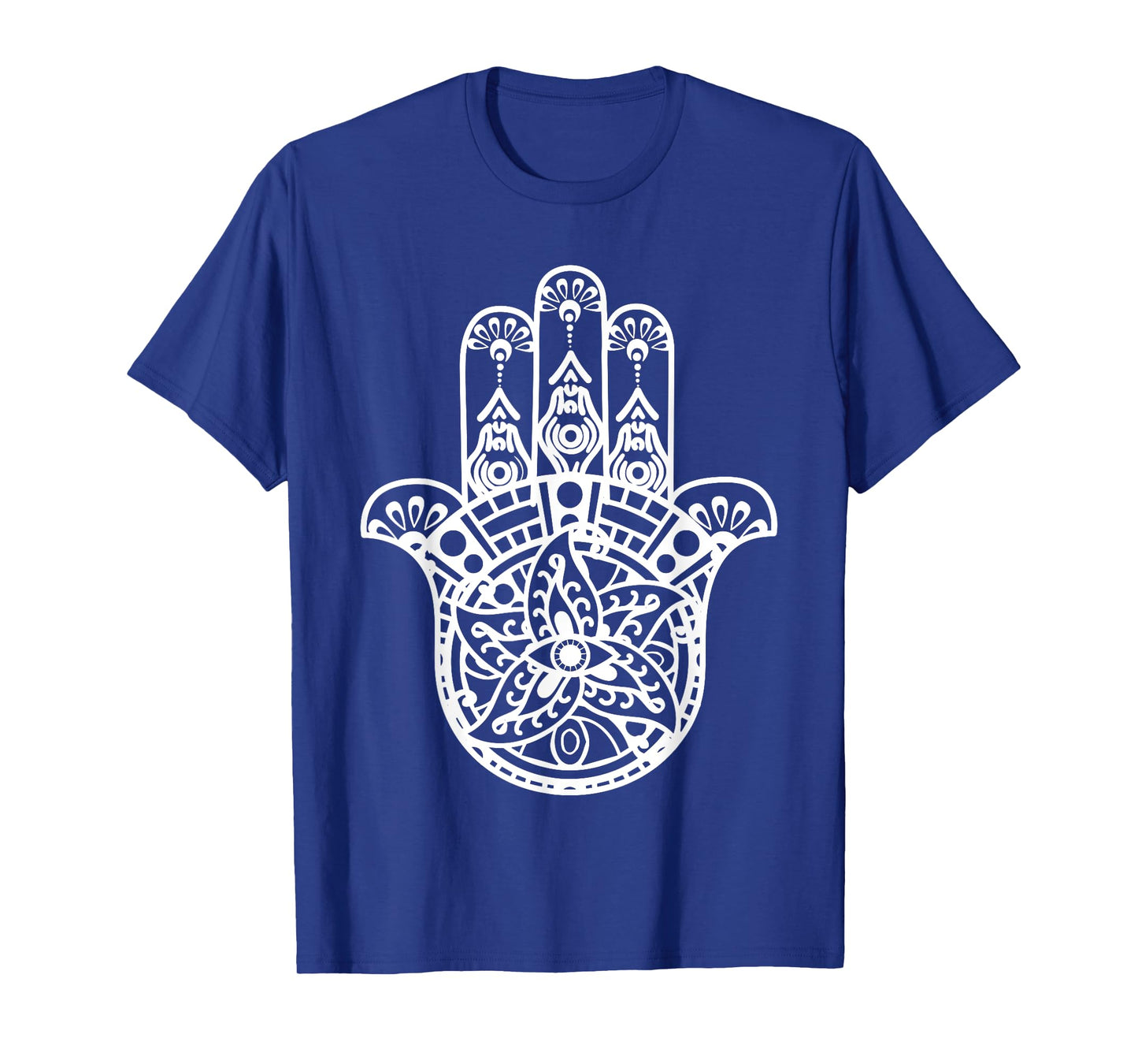 Spiritual Hamsa Hand Fatima Palm Good Luck Eye Khamsa Gifts T-Shirt