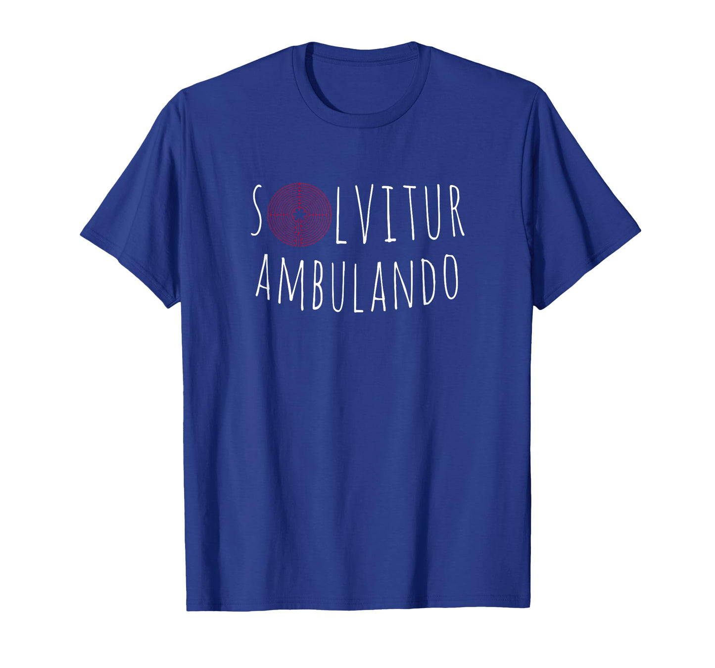 Solvitur Ambulando Labyrinth Walking T-shirt
