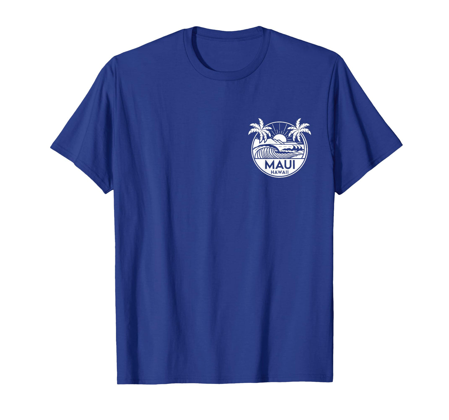 Maui Hawaii Front and Back Beach Surf T-Shirt