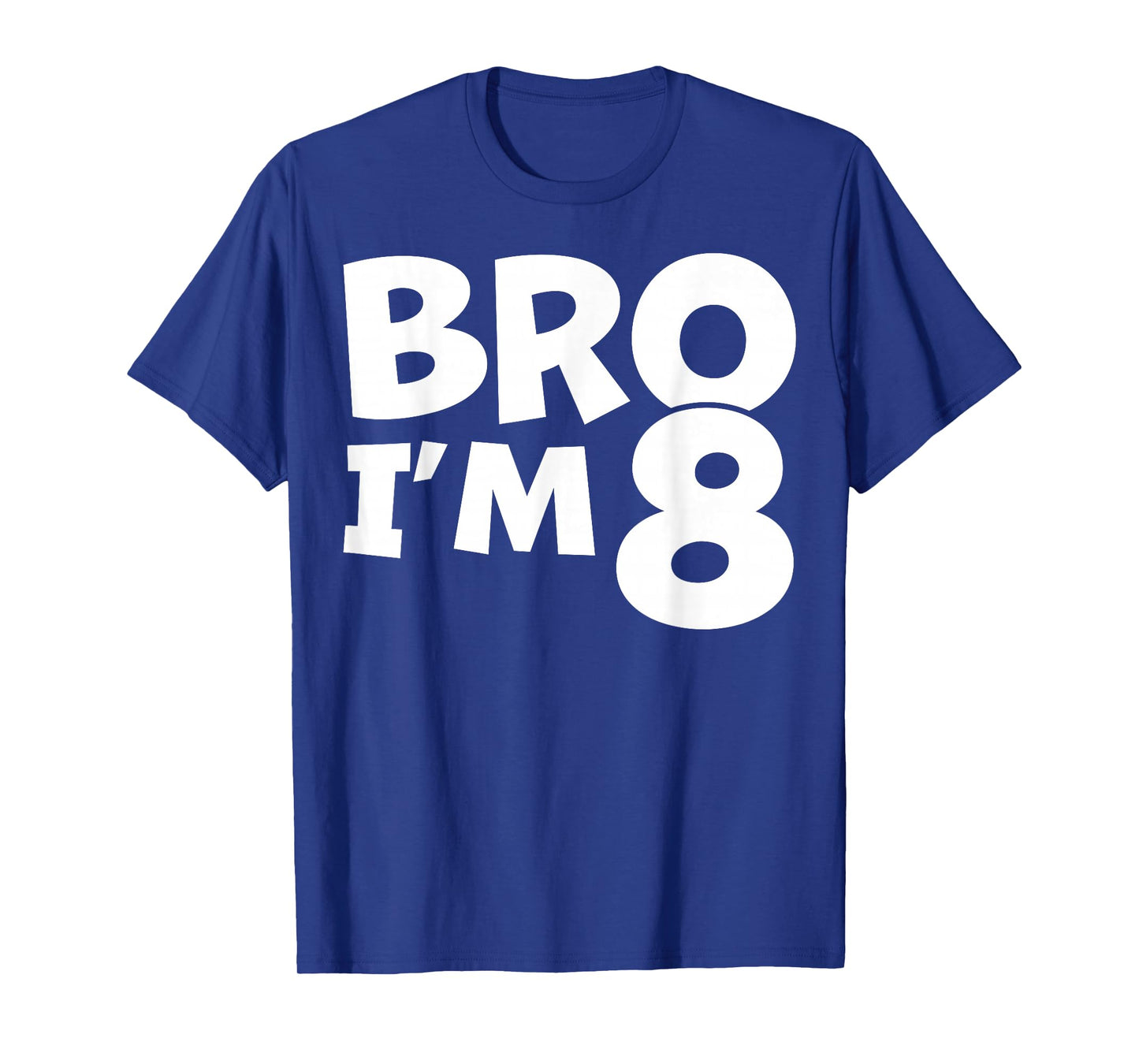8 Year Old BDay Decorations Son Boy 8yr 8th Birthday T-Shirt