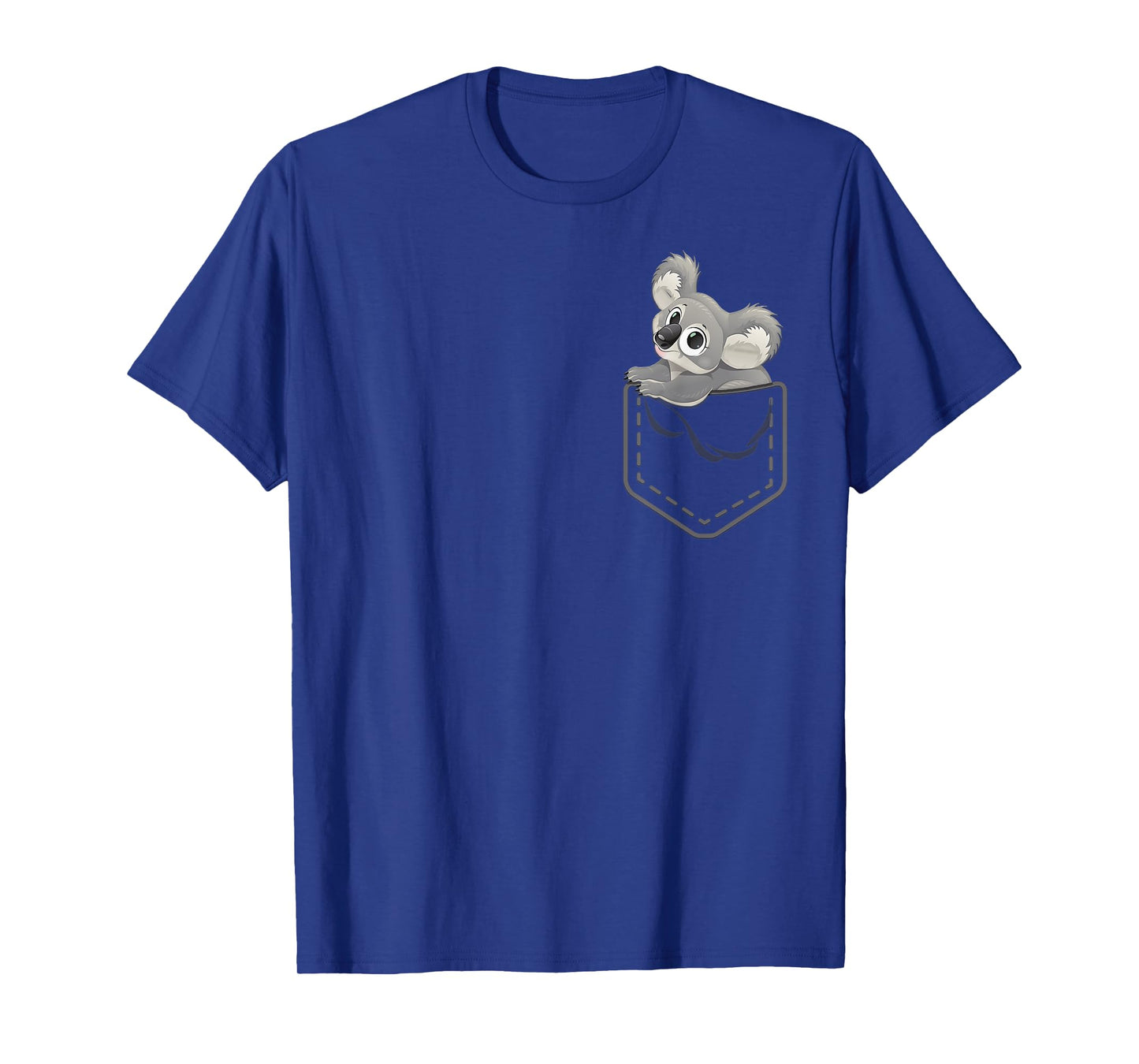 Cute Cartoon Koala Pocket Funny Gift From Australia T-Shirt