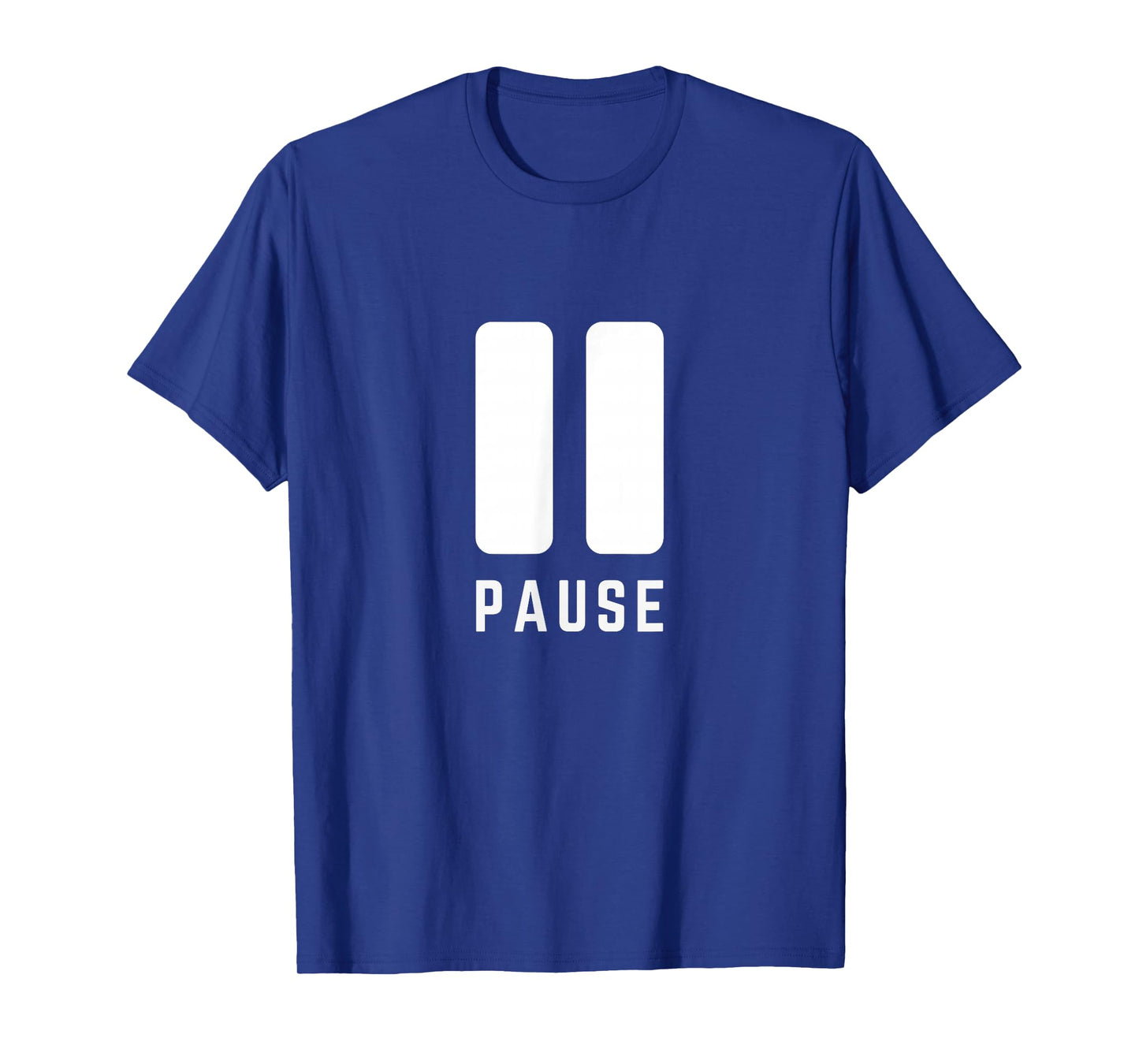 Pause Minimalist Pause Symbol Gamer Fashion T-Shirt