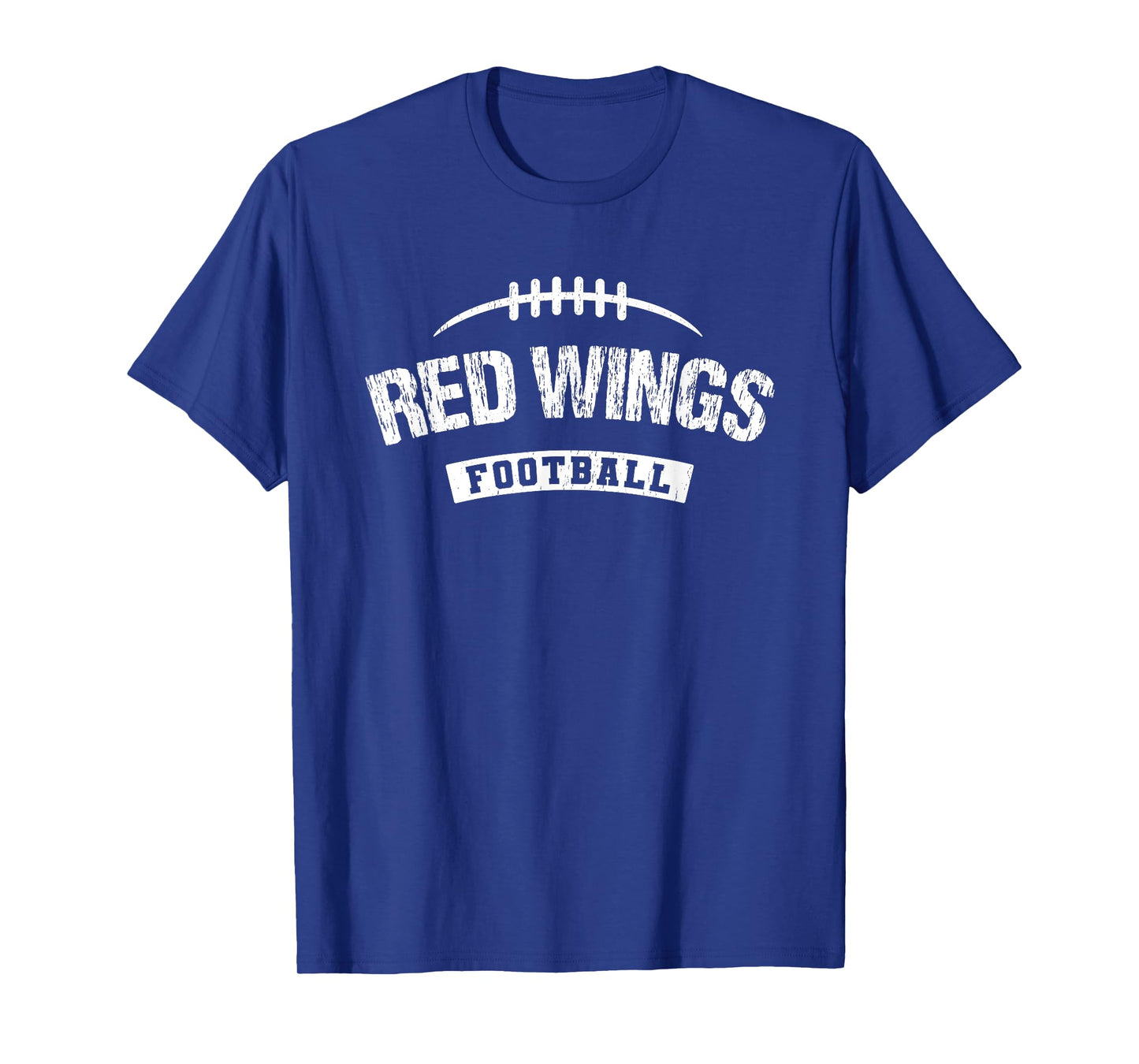 Red Wings Saint Johns Football Distressed HS T-Shirt