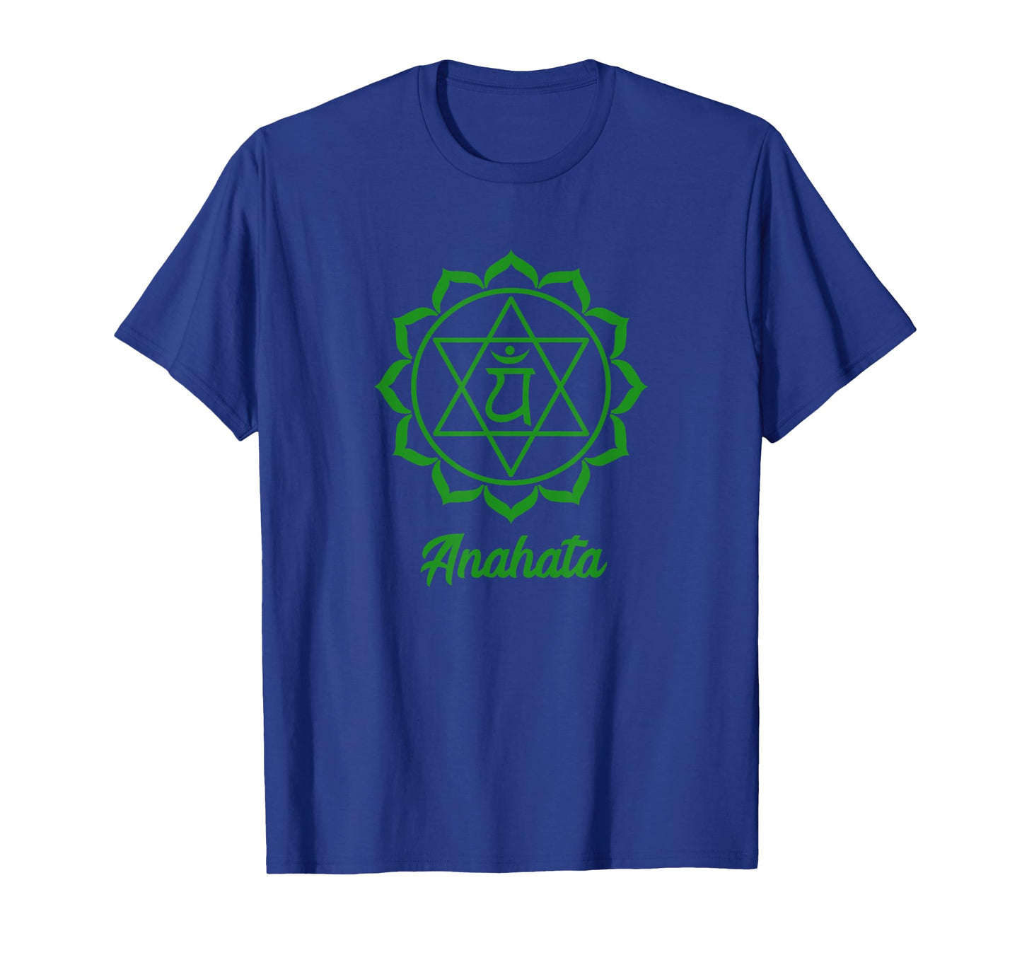 Heart Chakra Symbol Green Anahata Yogi Yoga T-Shirt