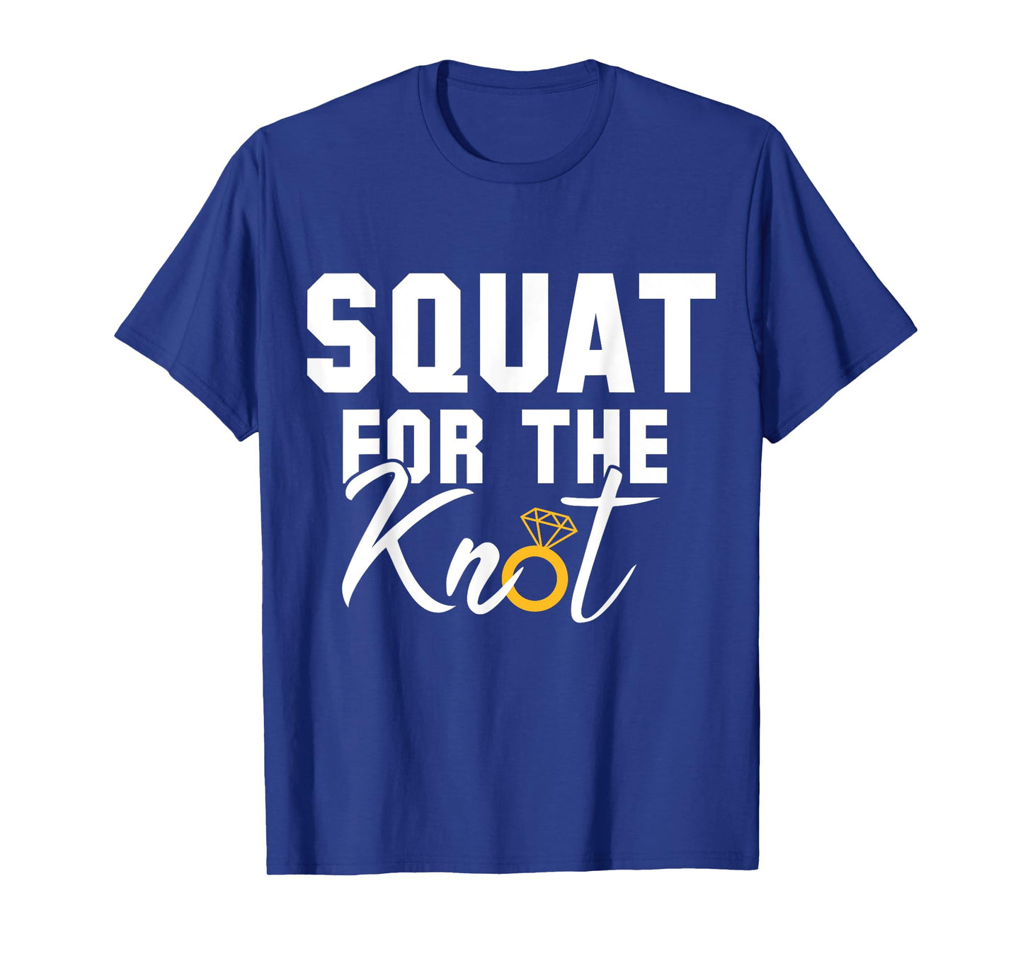 Women Workout Squat Bride Wedding Cool Fitness Lover Gift T-Shirt