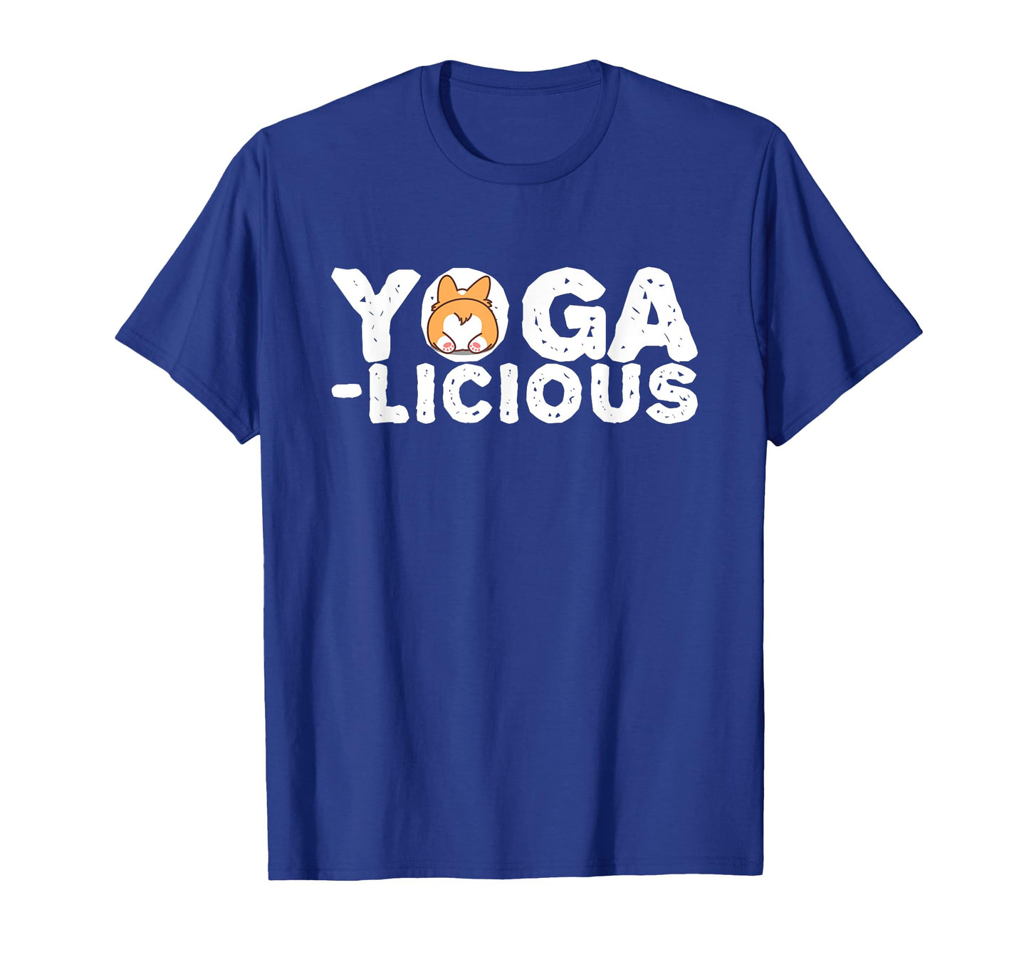 Yogalicious T-Shirt- Fun Cute Yoga Meditation Stretching Tee T-Shirt