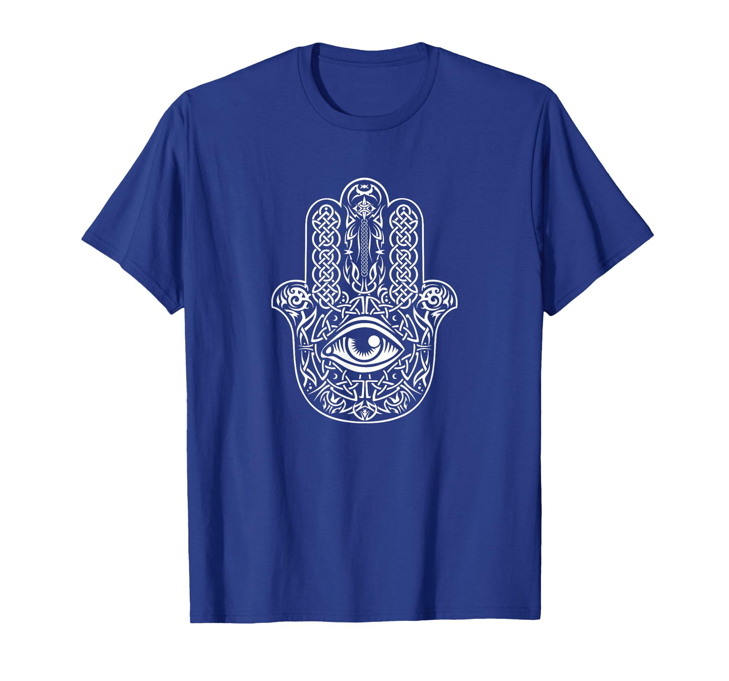 STUNNING KNOTWORK TATTOO HAMSA HAND OF FATIMA T-SHIRT T-Shirt