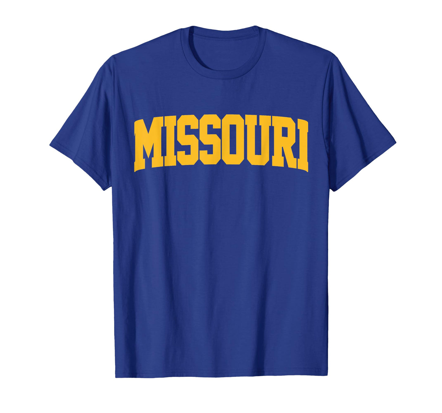 Retro Missouri Tee Vintage Missouri Black Gold Fun Throwback T-Shirt
