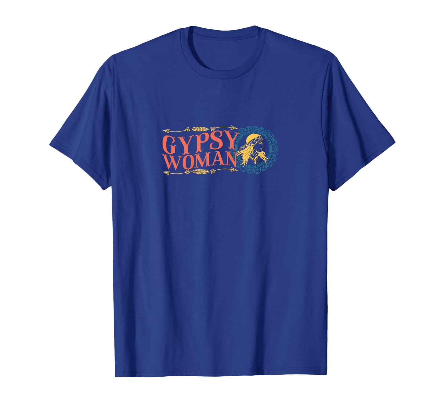 Gypsy Woman Soul Wanderer Travel Yoga T-Shirt T-Shirt