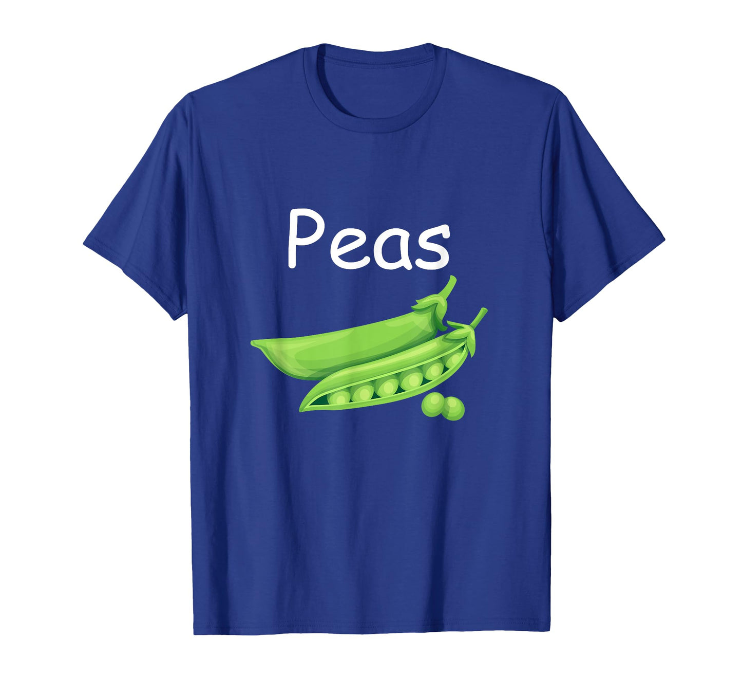 Funny Family Matching Halloween Costumes Peas and Carrots T-Shirt