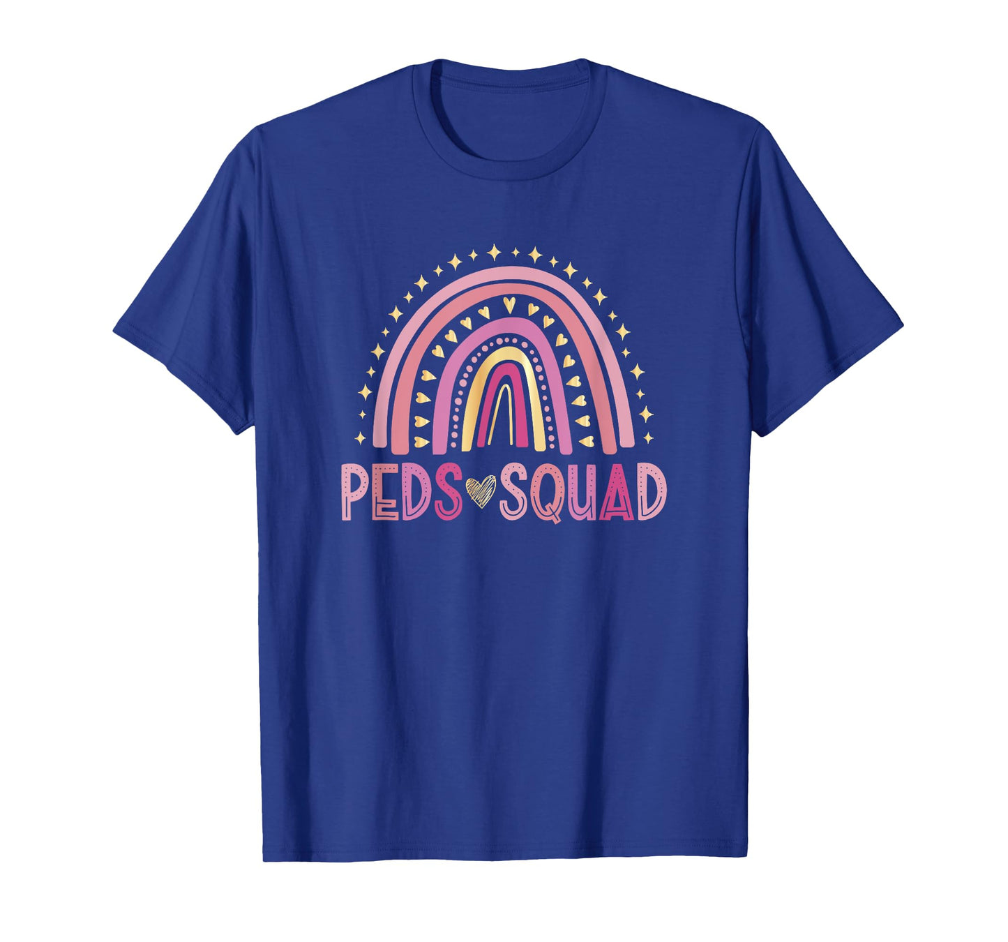 Pediatrician Rainbow Peds Squad Pediatric Nurse PEDS T-Shirt