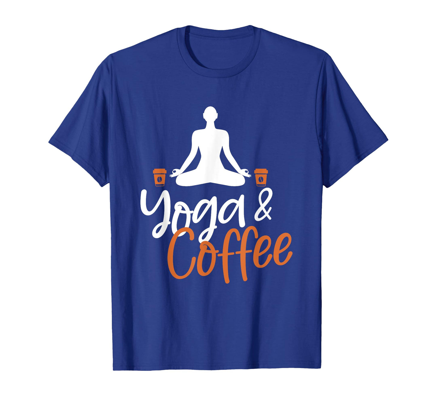 Yoga And Coffee Lover Meditation Meditate Zen Spiritual T-Shirt