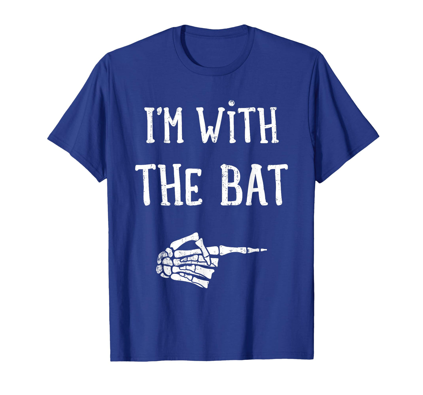 I'm with the bat funny matching couple costume halloween T-Shirt