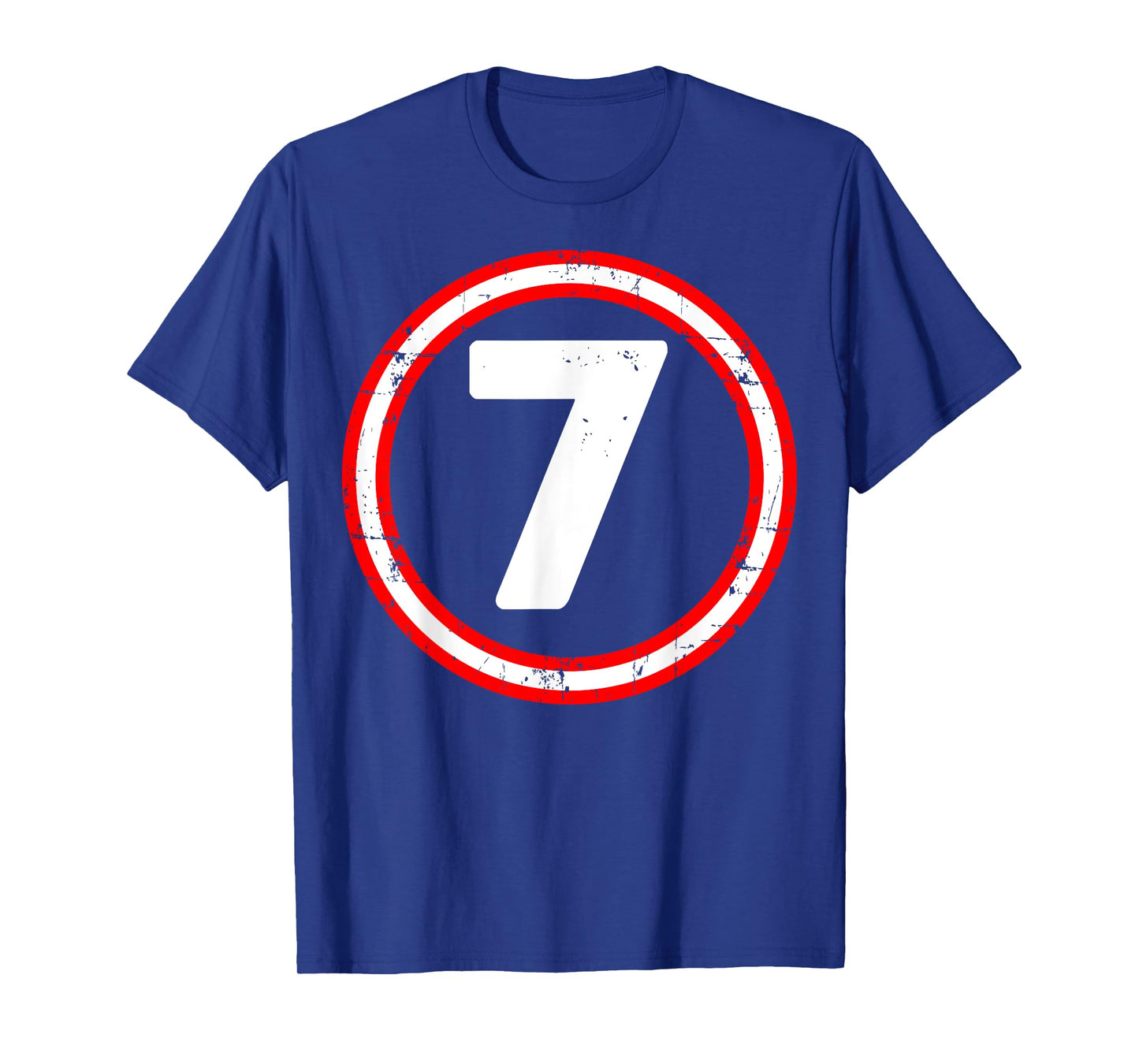 7th Birthday of Boy or Girl, 7 Years Old, Seven T-Shirt