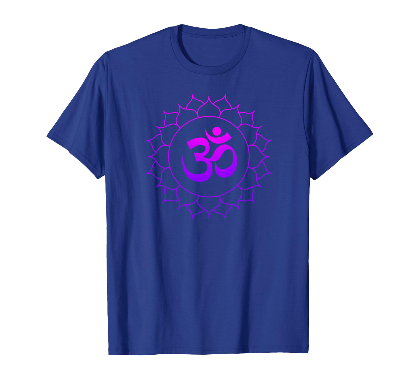 Graphic Om Lotus T-Shirt Gift Ohm Yoga Spiritual Tee T-Shirt