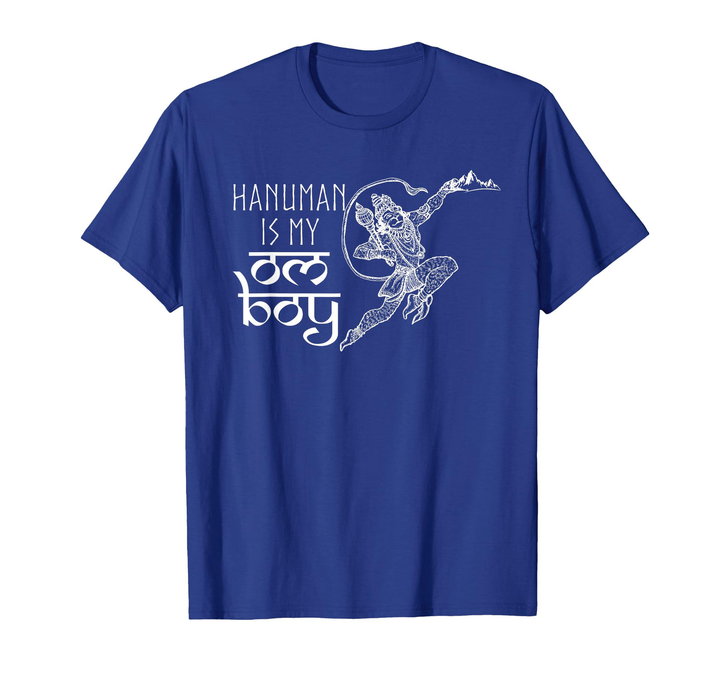 Funny Hanuman Is My Om Boy Hindu God Shirt T-Shirt