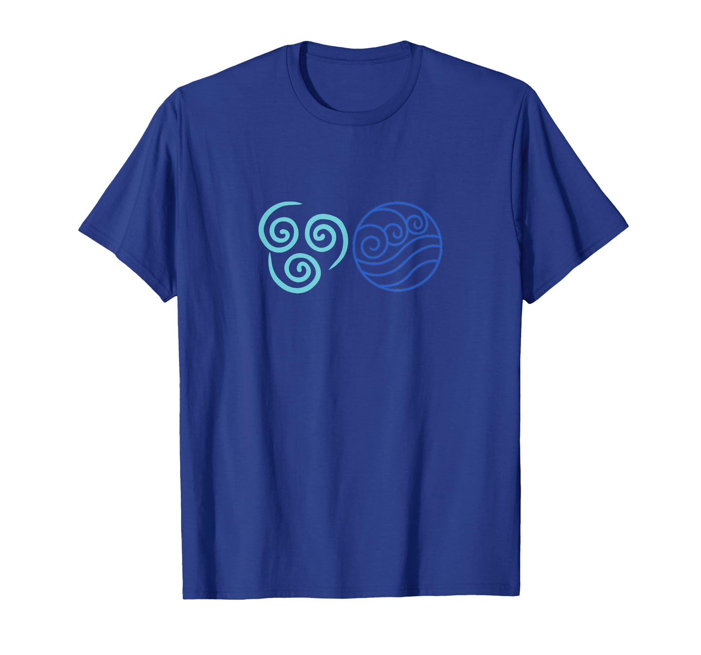 Water and air element symbol for spiritual connection T-Shirt