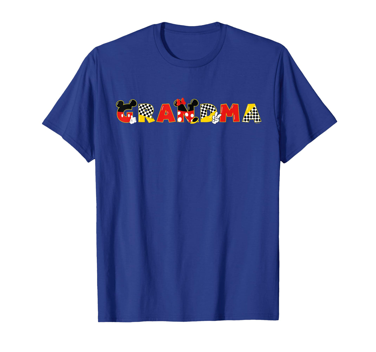 Disney Mickey & Minnie Grandma Gift Family Trip Vacation T-Shirt