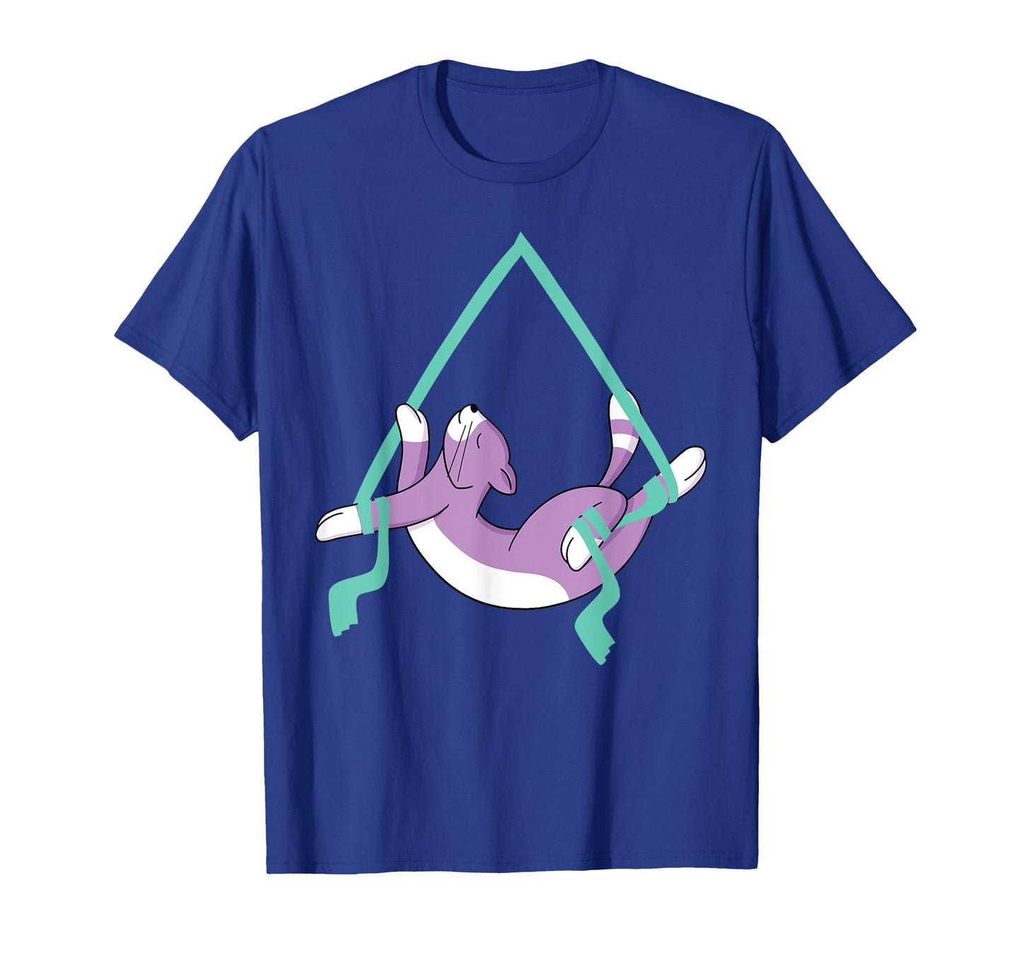 Aerialist Cat Aerial Profession Yoga Fitness T-Shirt for Men Women Girls Kids