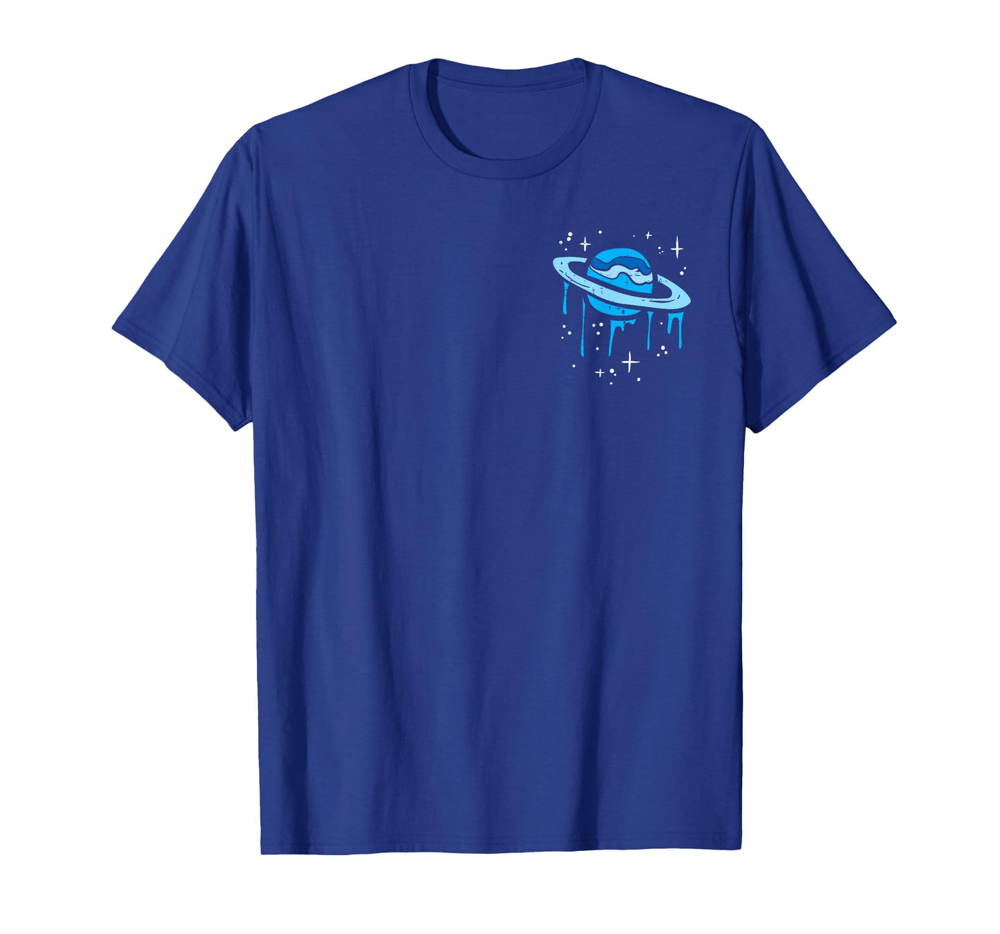 Saturn Melt Pocket Planet Space Solar System Men Women Kids T-Shirt