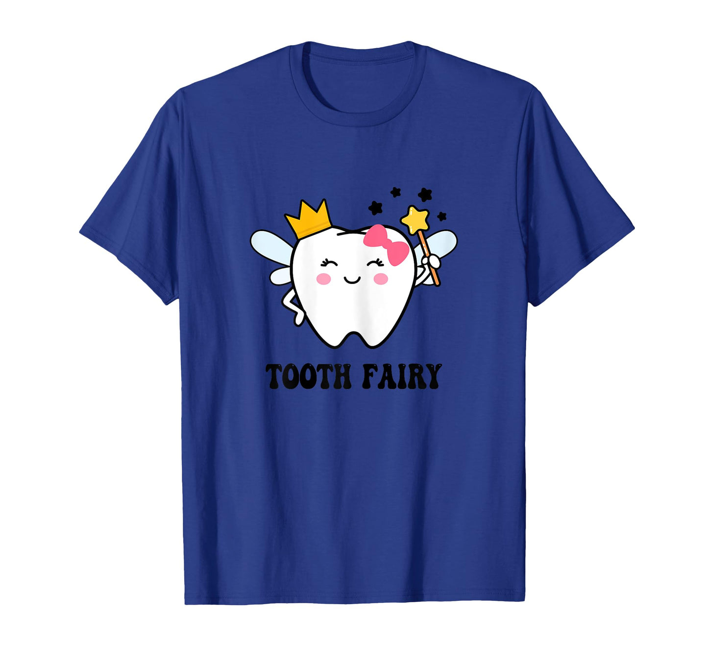 Cute Tooth Fairy Halloween Costume Women Kids Girls Xmas T-Shirt