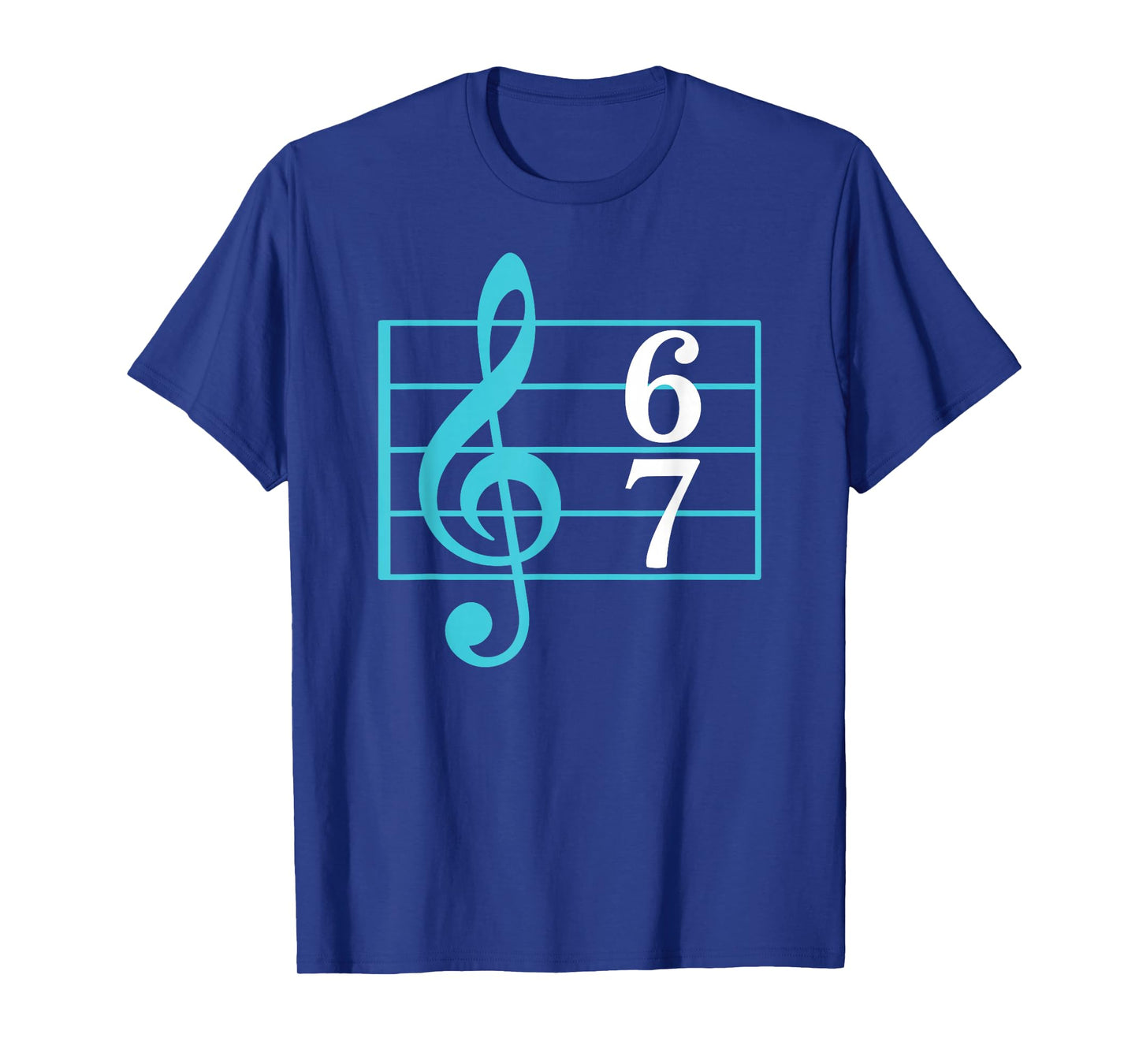 67 Music Meme Slang Six Seven Music Teacher Funny Musician T-Shirt