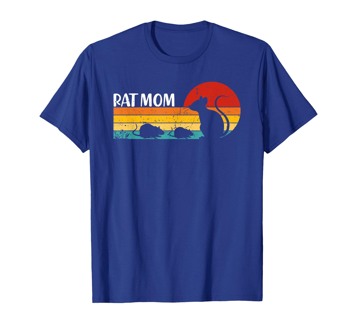 Rat Mom Mother's Day Animal Lover Retro Vintage T-Shirt