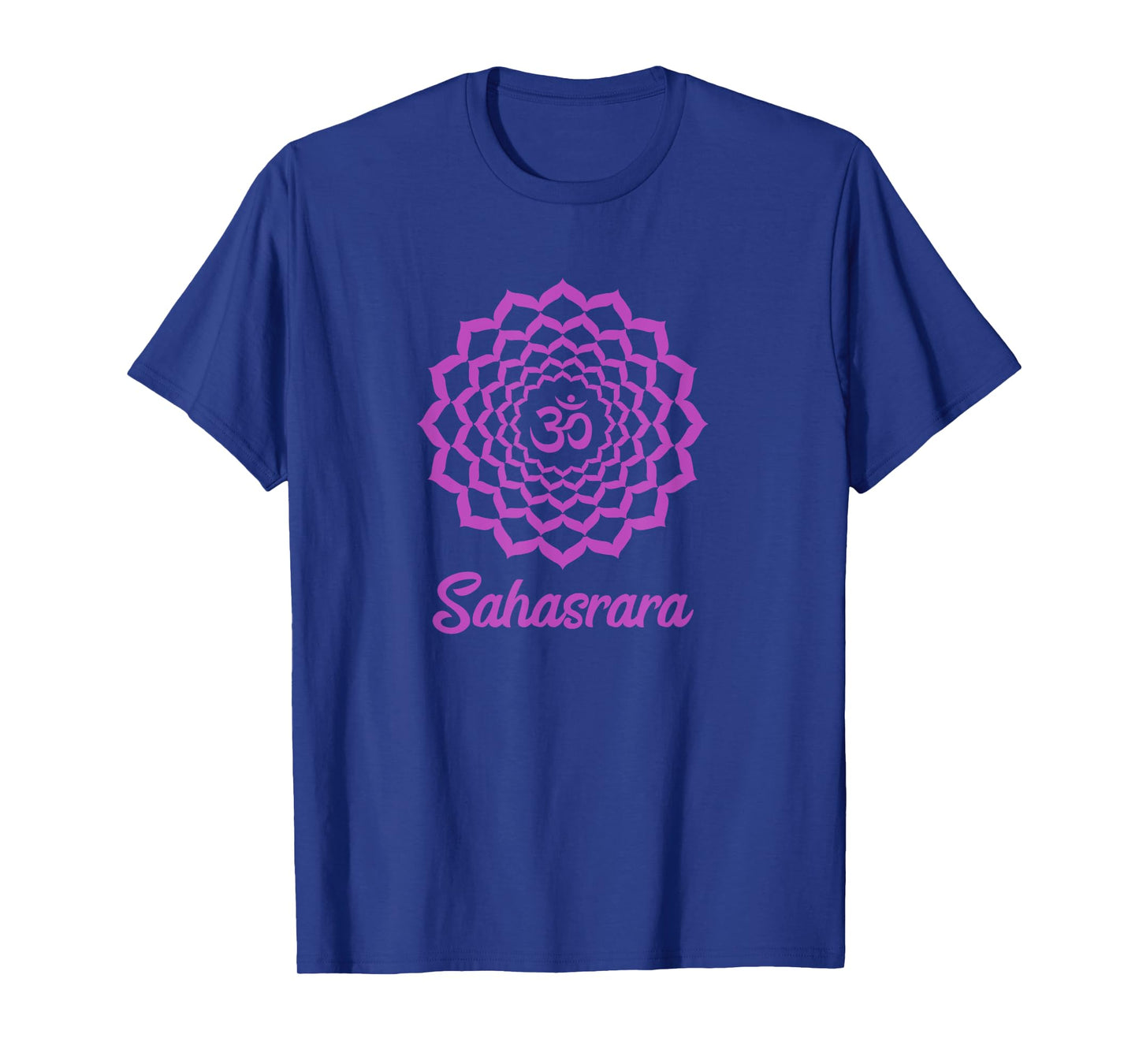 Crown Chakra Symbol Purple Sahasrara Yogi Yoga T-Shirt