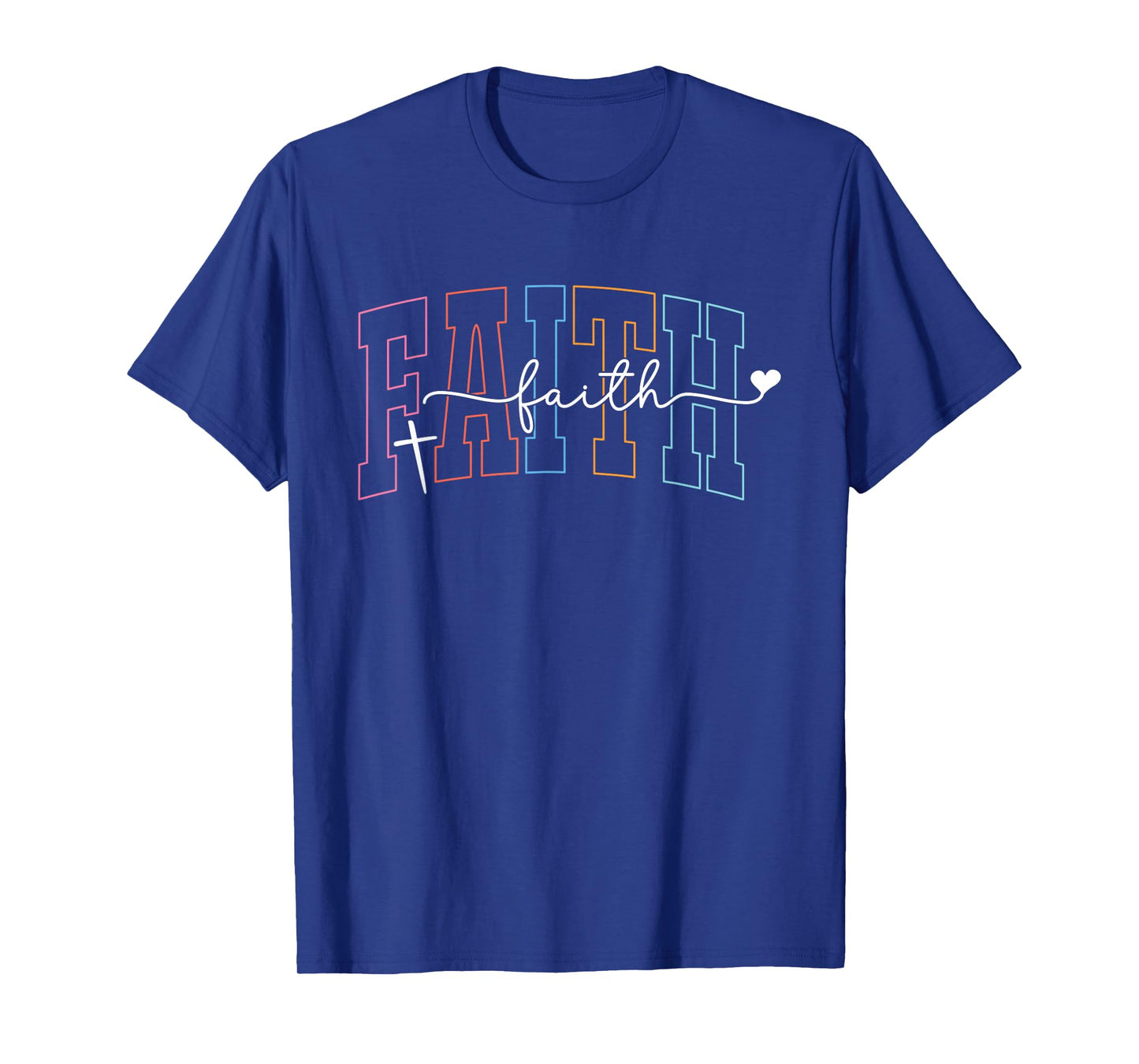 Cute Faith Over Fear - Bible Verse Christian Faith Religious T-Shirt