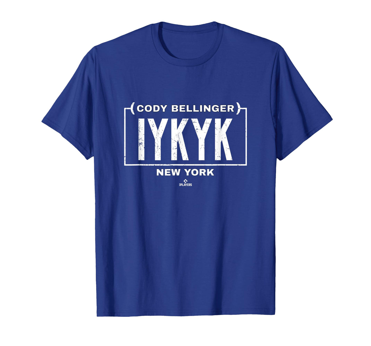 IYKYK Cody Bellinger New York Baseball MLBPA T-Shirt