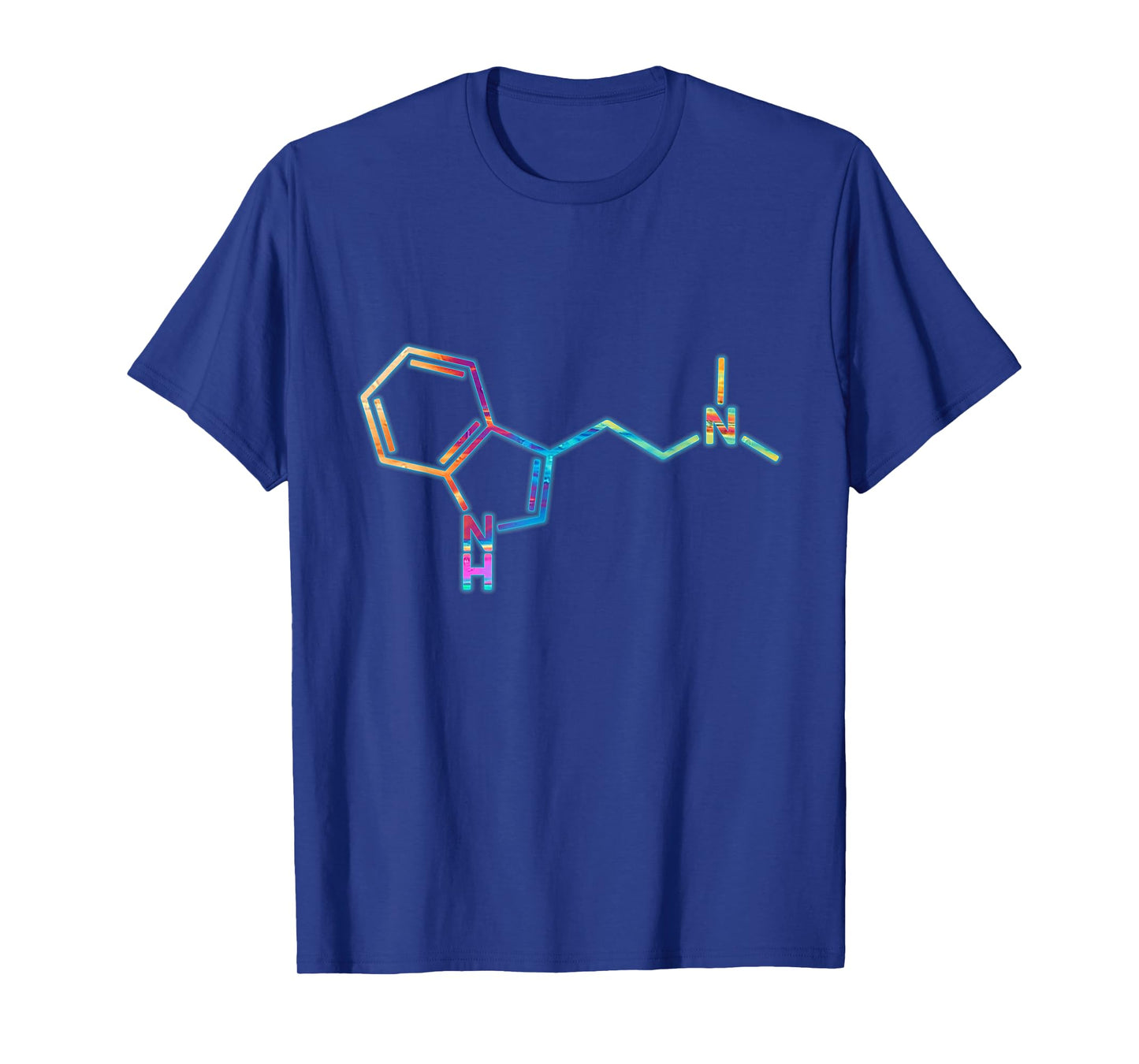 Spiritual DMT Molecule T-Shirt for Psychedelic Art Lovers