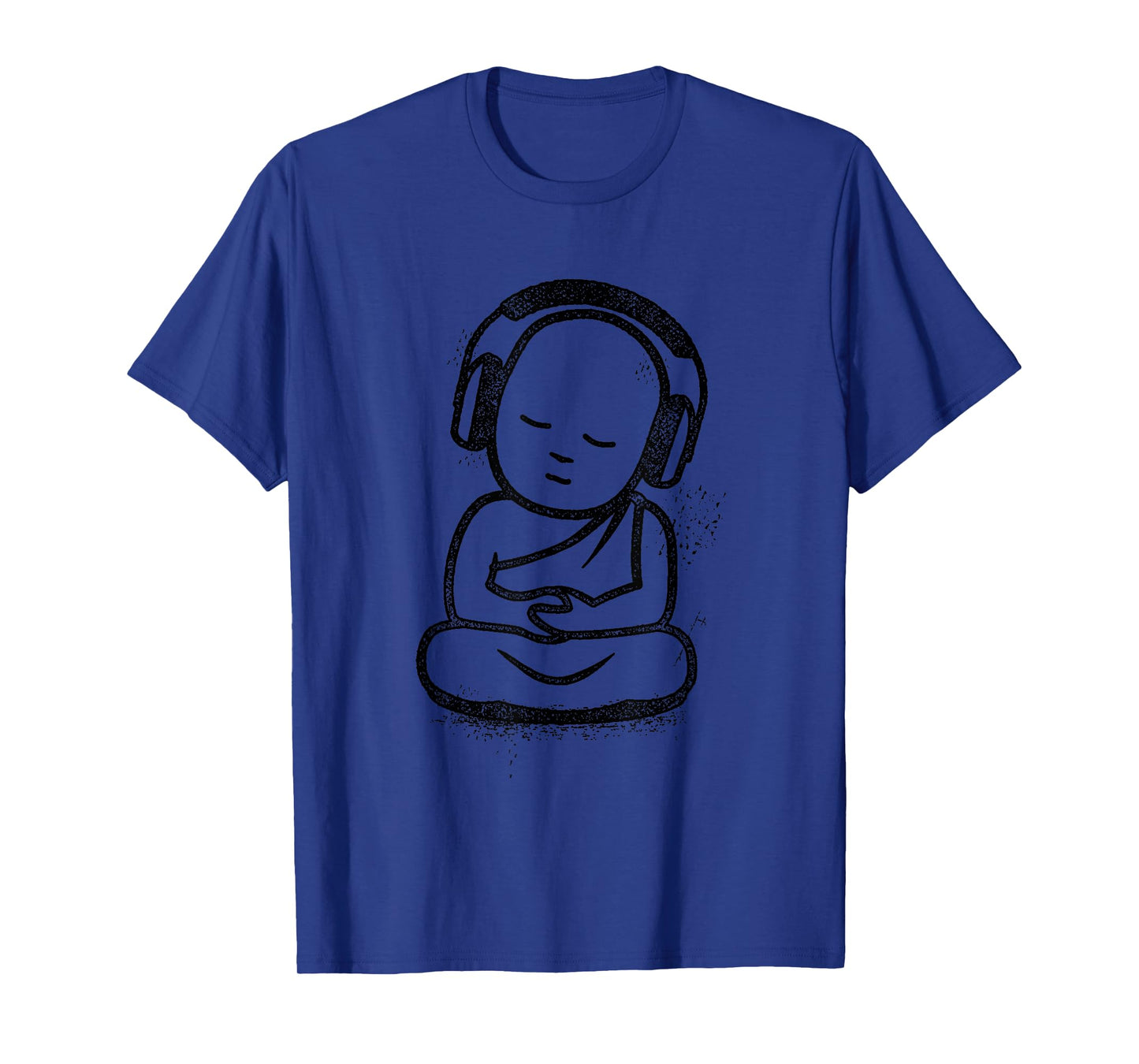 Buddha Headphones - Buddhist Monk DJ Music Lover T-Shirt