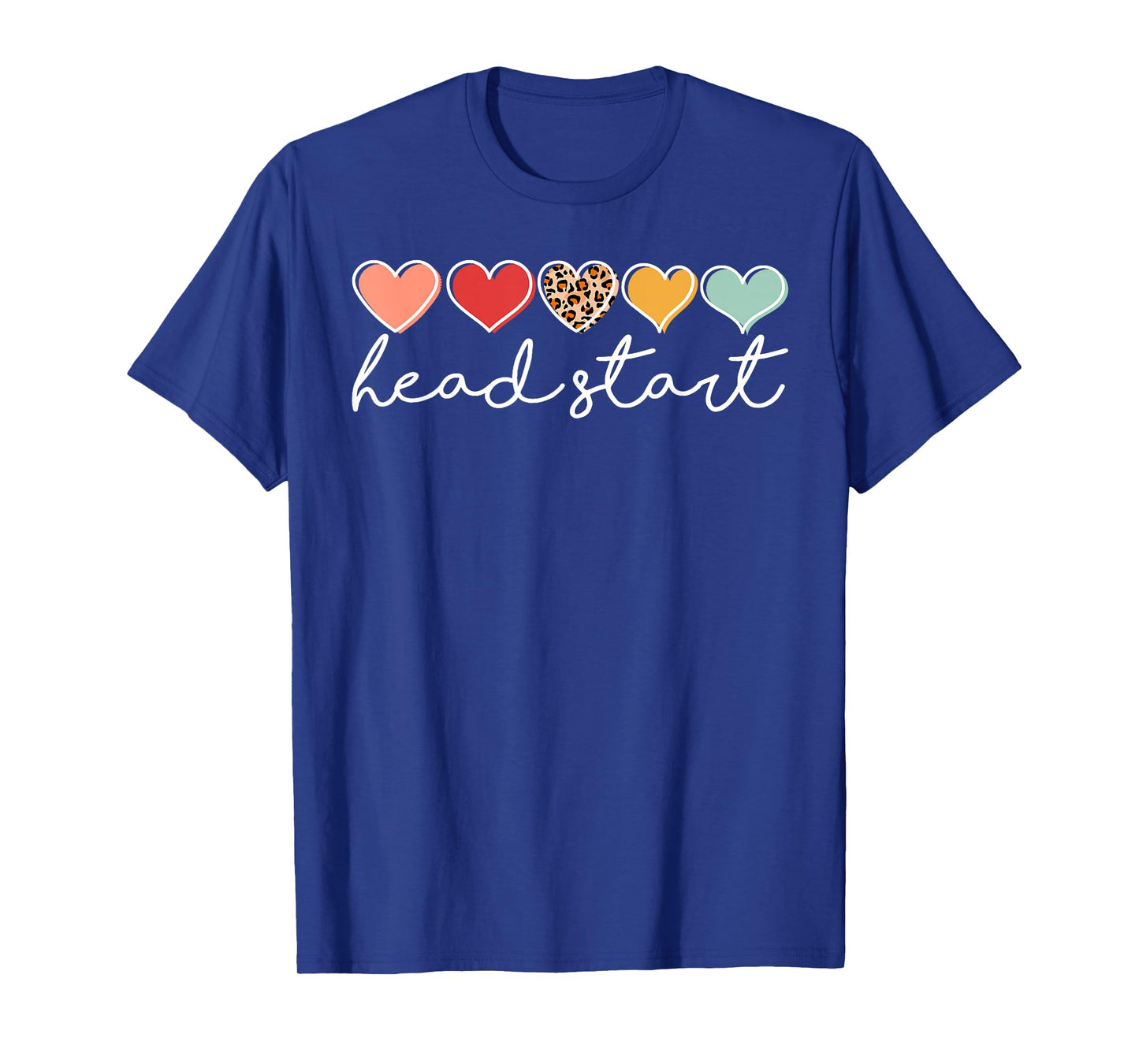 Back To School Head Start Heart Homeschool Headstart Teacher T-Shirt for Men Women Kids