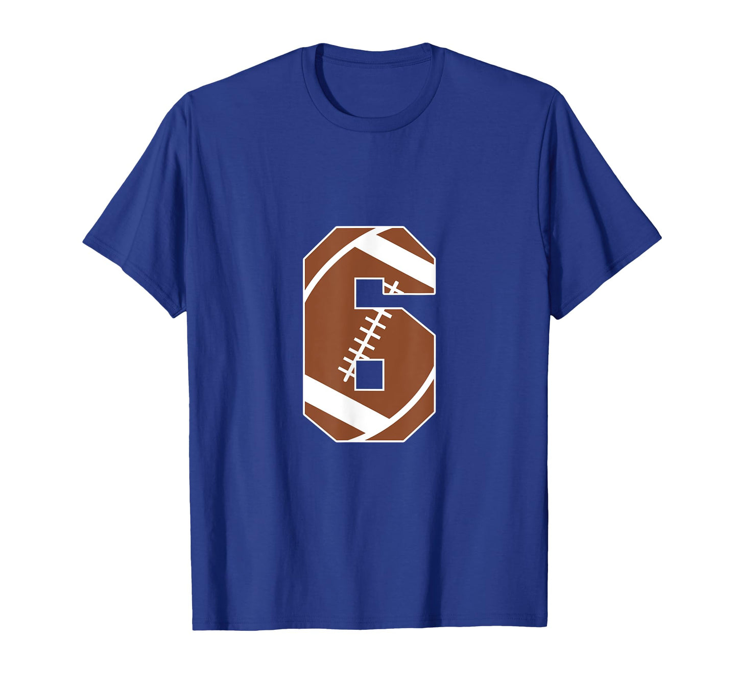 6th Birthday Kids Football Birthday Party 6 Years Old Boys T-Shirt