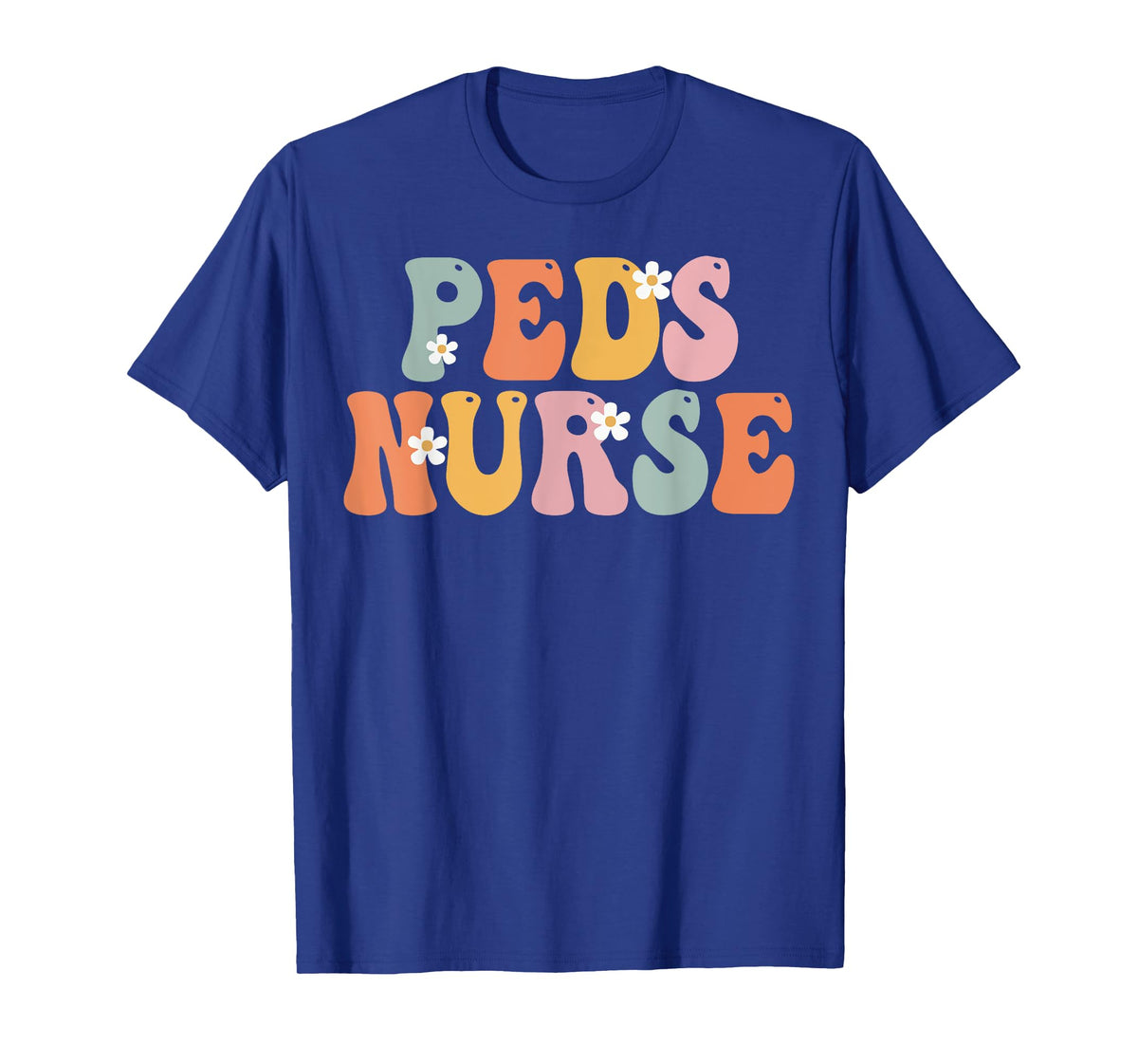 Peds Nurse Week Groovy Appreciation Day For Women For Work T-Shirt