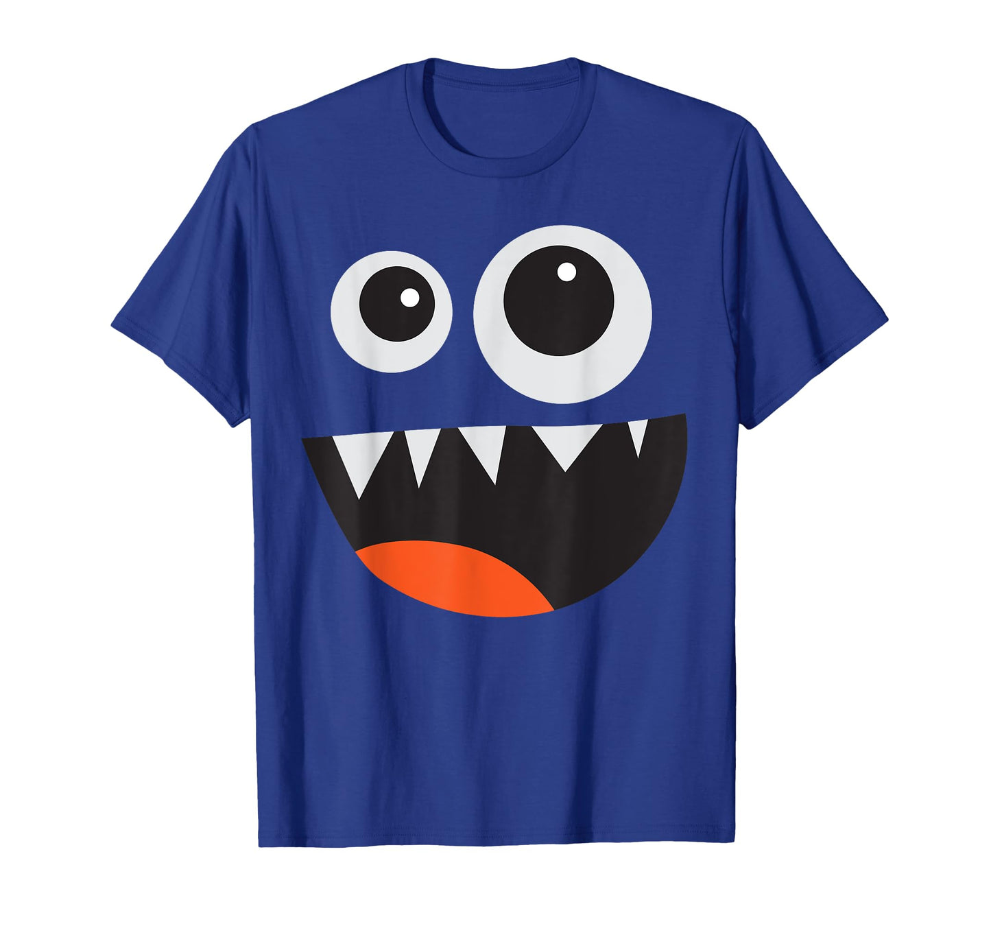 Men's Women's Cute Monster Face Costume Halloween T-Shirt