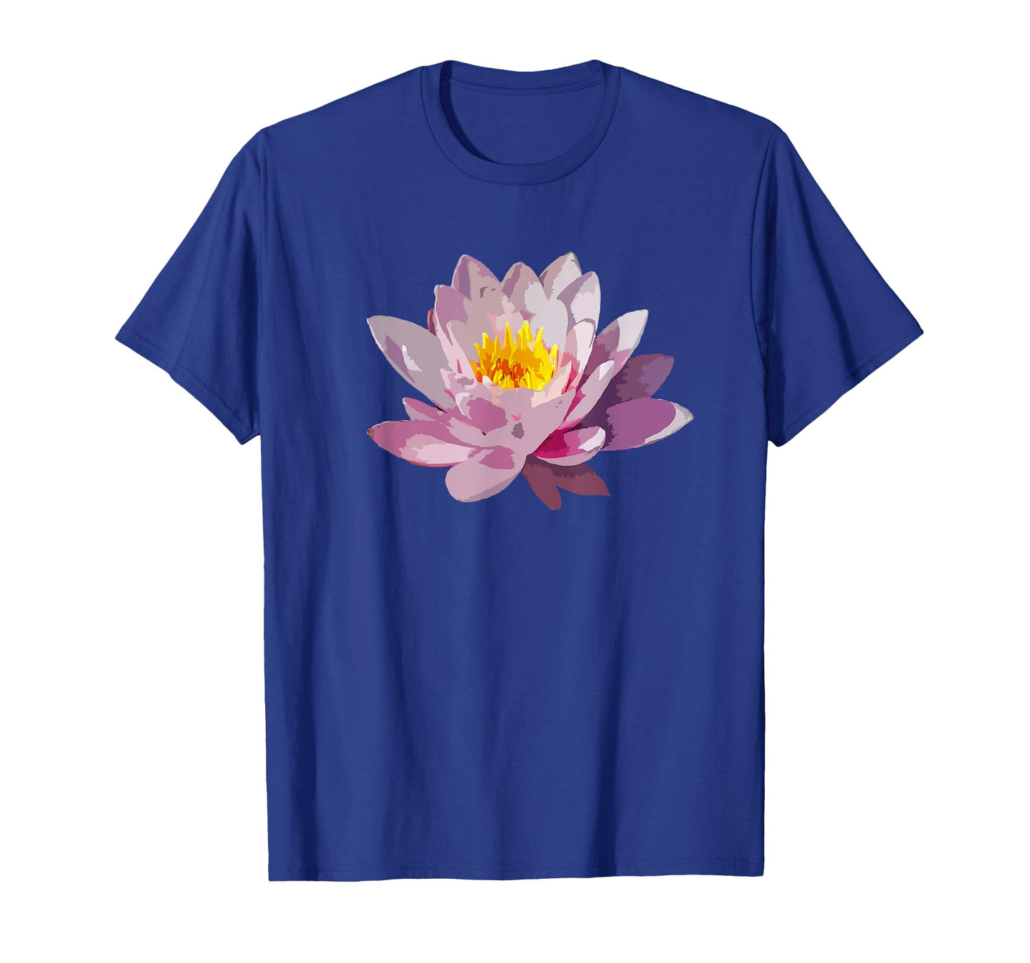Flower Water Lily Pink Gardener Feminine Yoga Lotus Gift T-Shirt