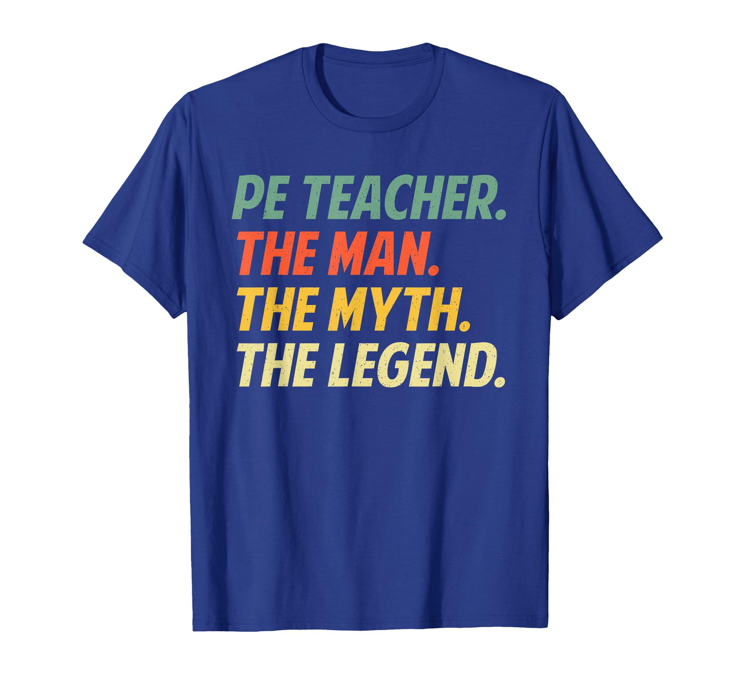 Cool PE Teacher Art For Men Boys Physical Education Teacher T-Shirt