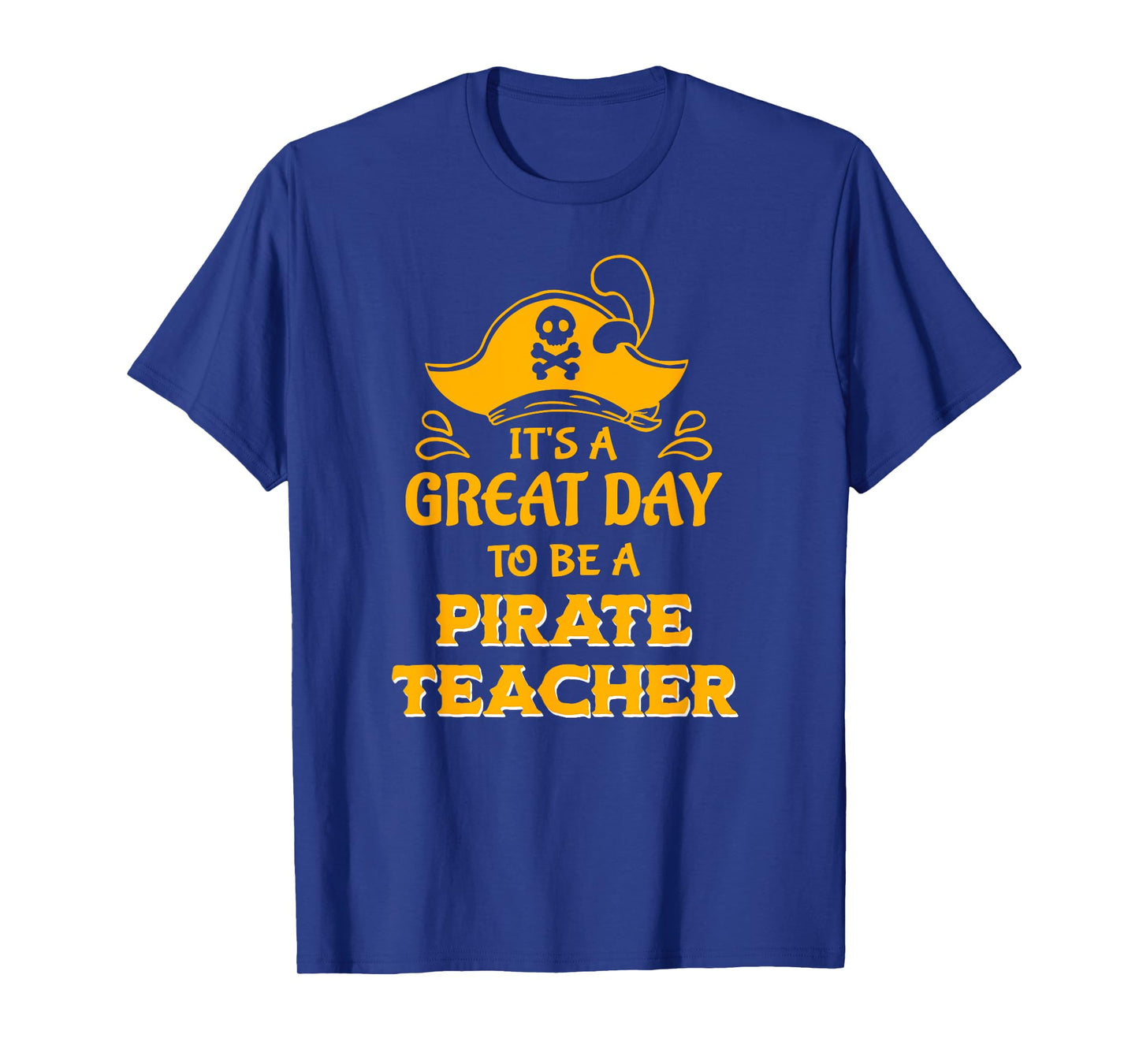 Pirate Teacher Theme for School Staff Showing Mascot Spirit T-Shirt