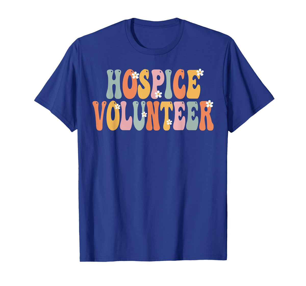 Hospice Volunteer Week Groovy Appreciation Day For Women T-Shirt