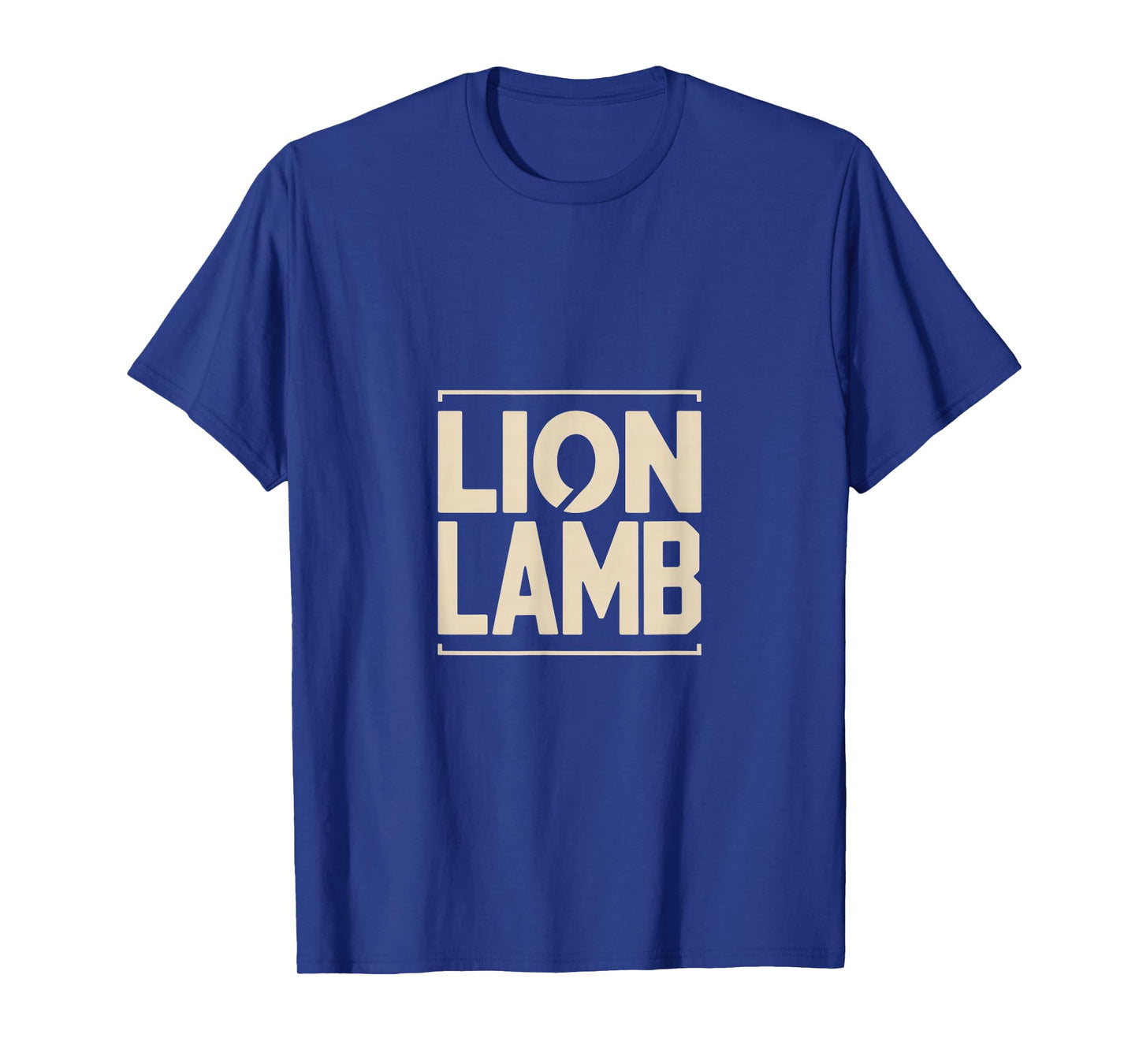 Lion Lamb Christian Jesus Symbol Faith Scripture T-Shirt