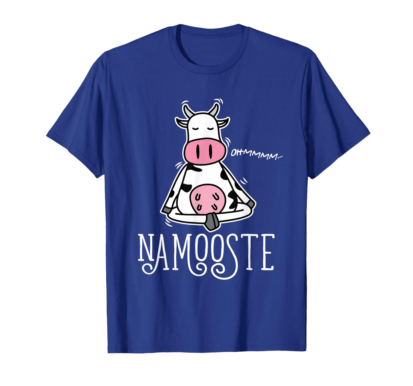 Namooste Cute Funny Silly Yoga Cow Namaste T-Shirt